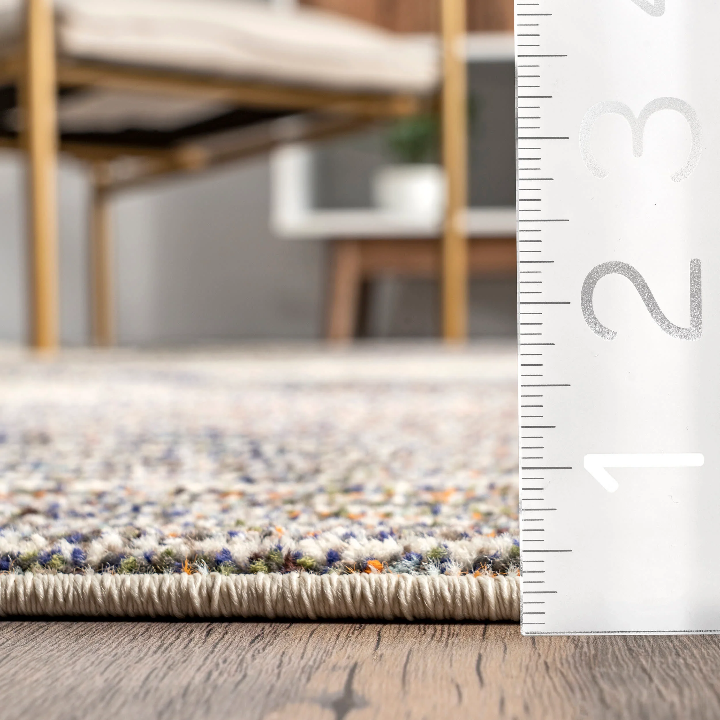 Kira Abstract Striped Rug | Grey - Image 5