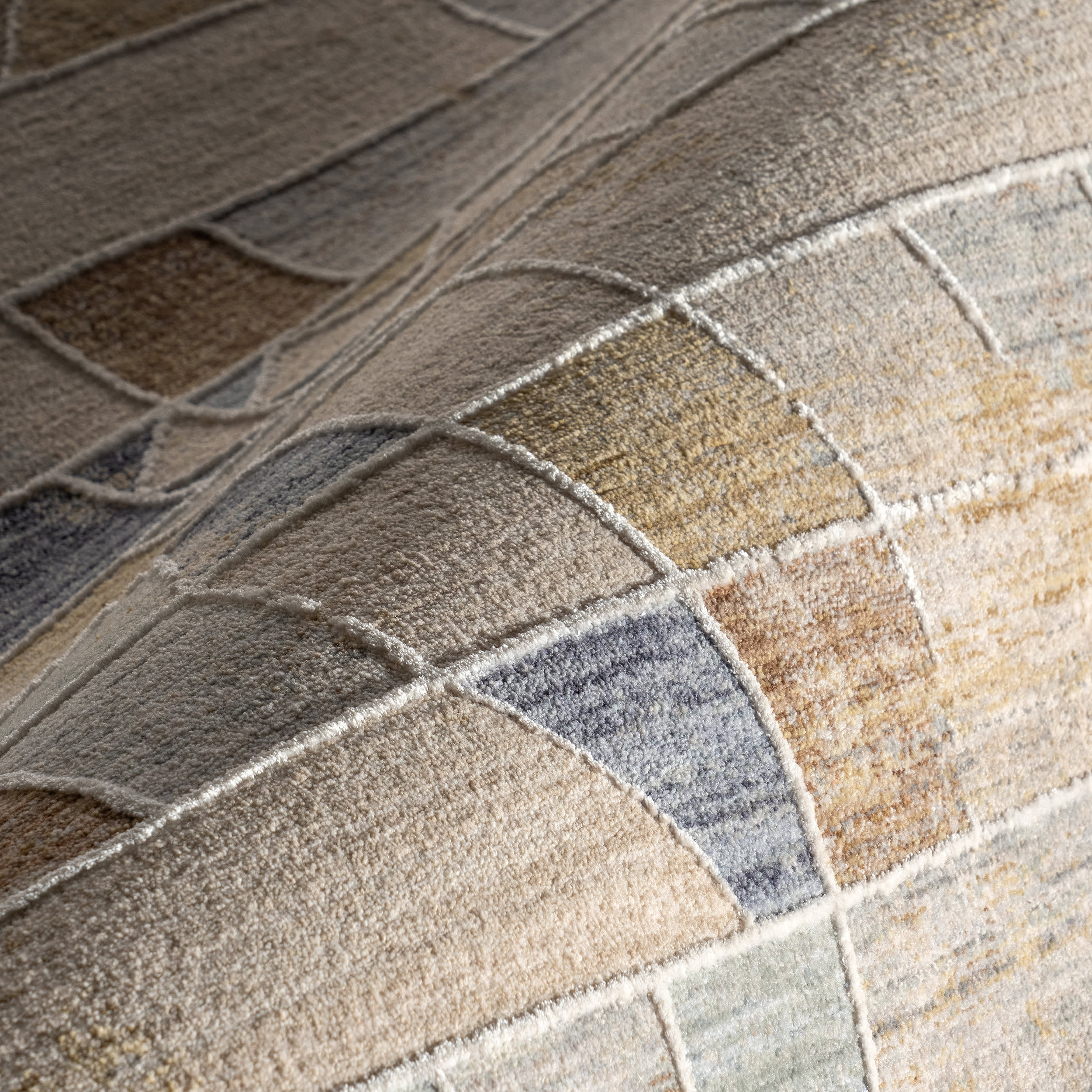Kirsten Geometric Rug | Multicolor - Image 3