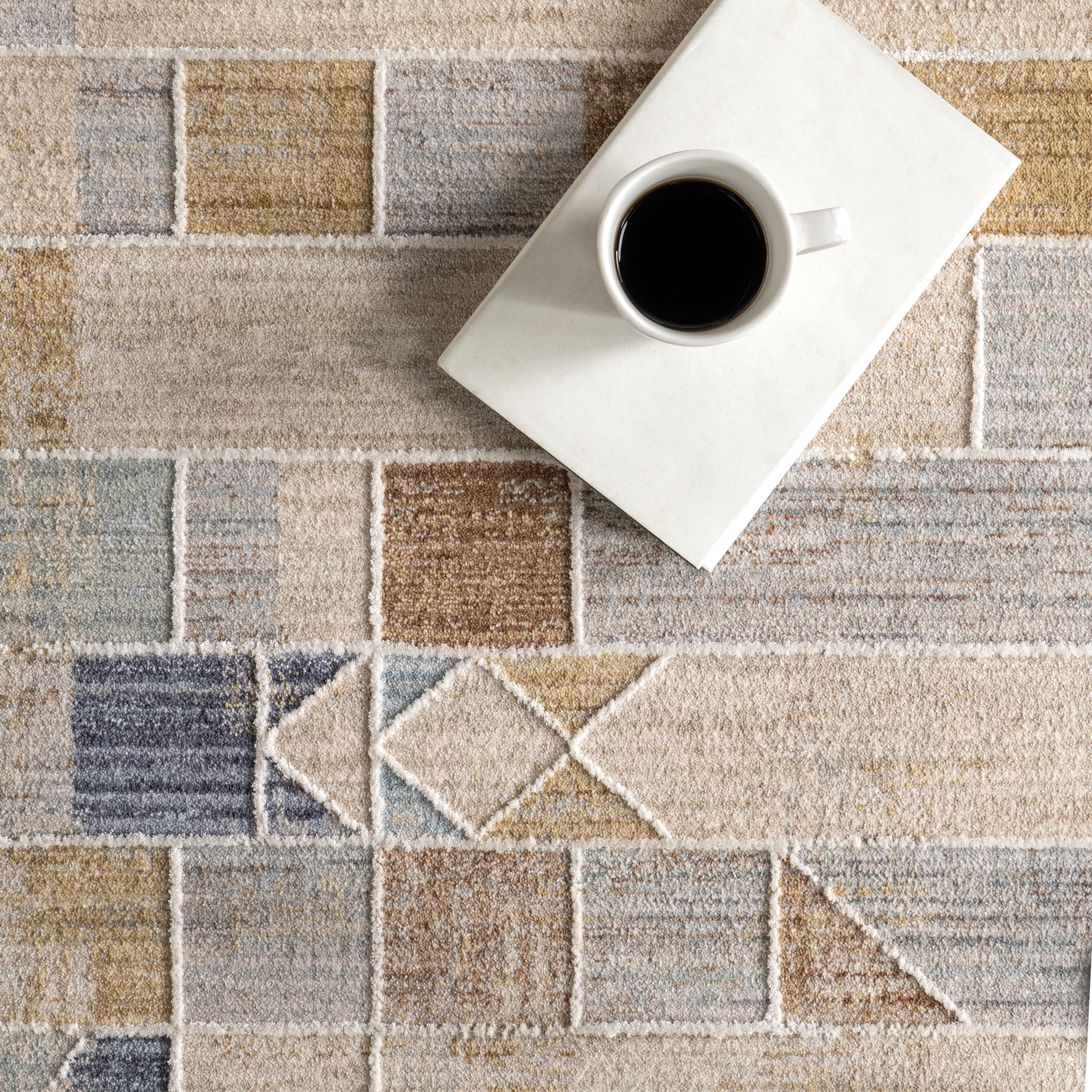 Kirsten Geometric Rug | Multicolor - Image 8