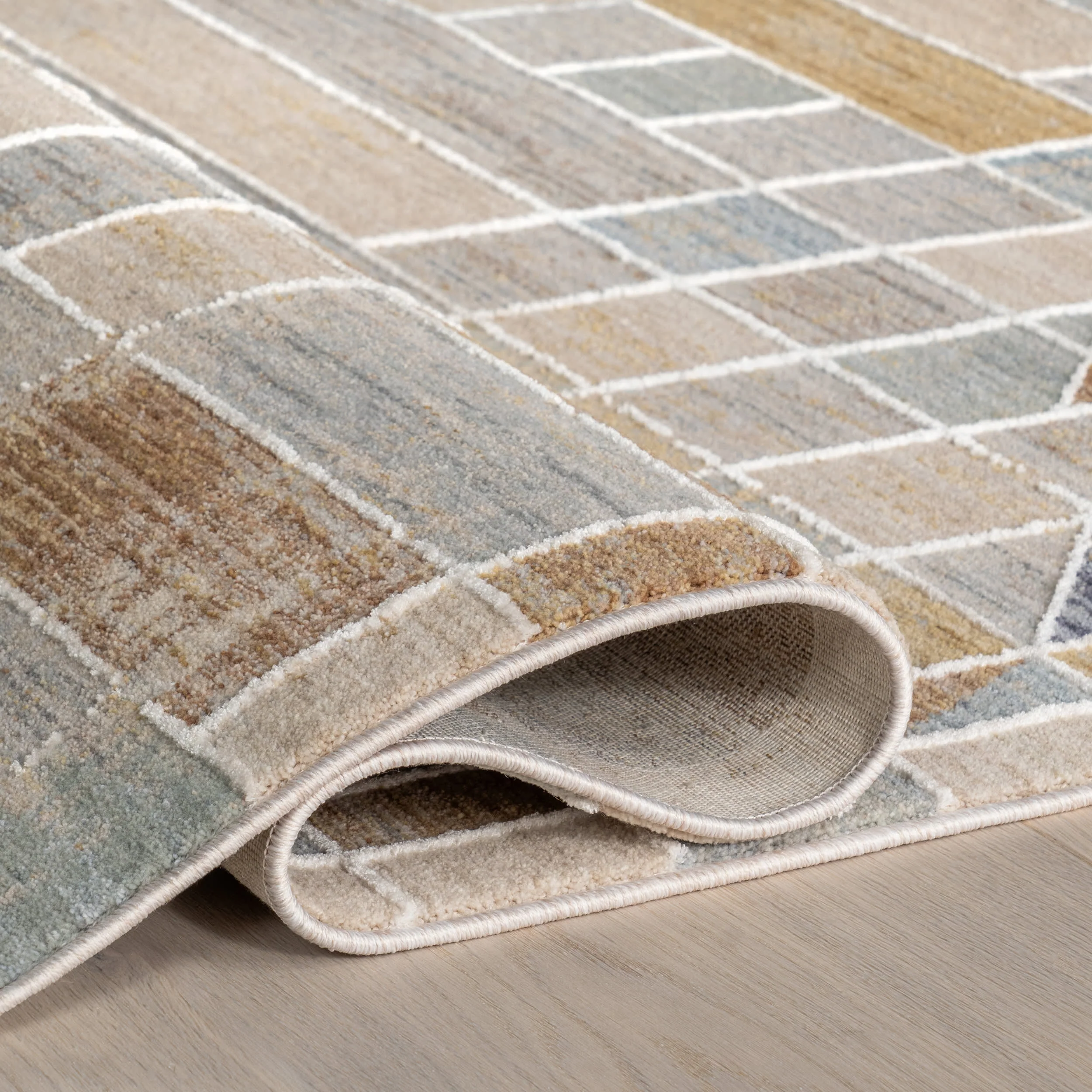 Kirsten Geometric Rug | Multicolor - Image 9