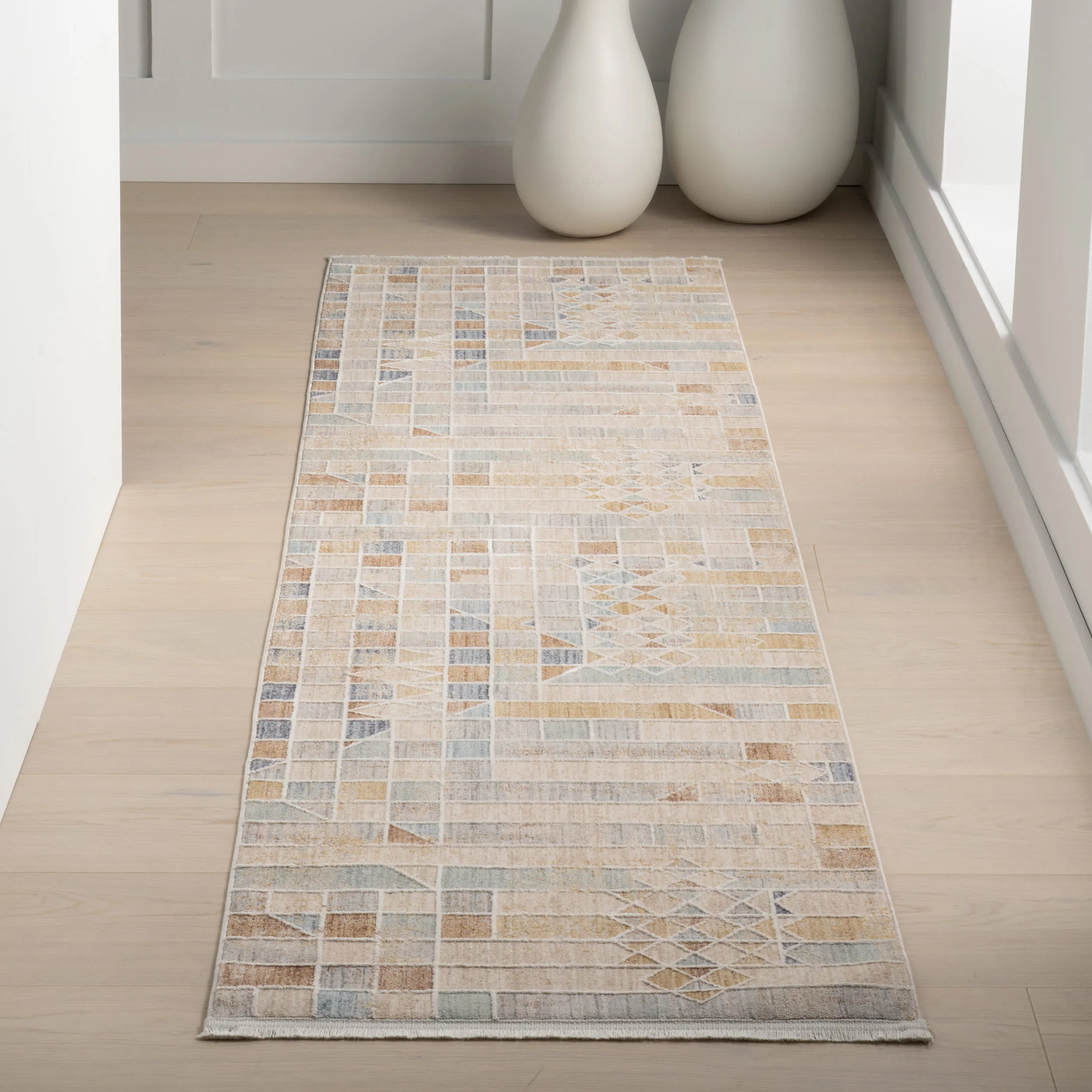Kirsten Geometric Rug | Multicolor - Image 2