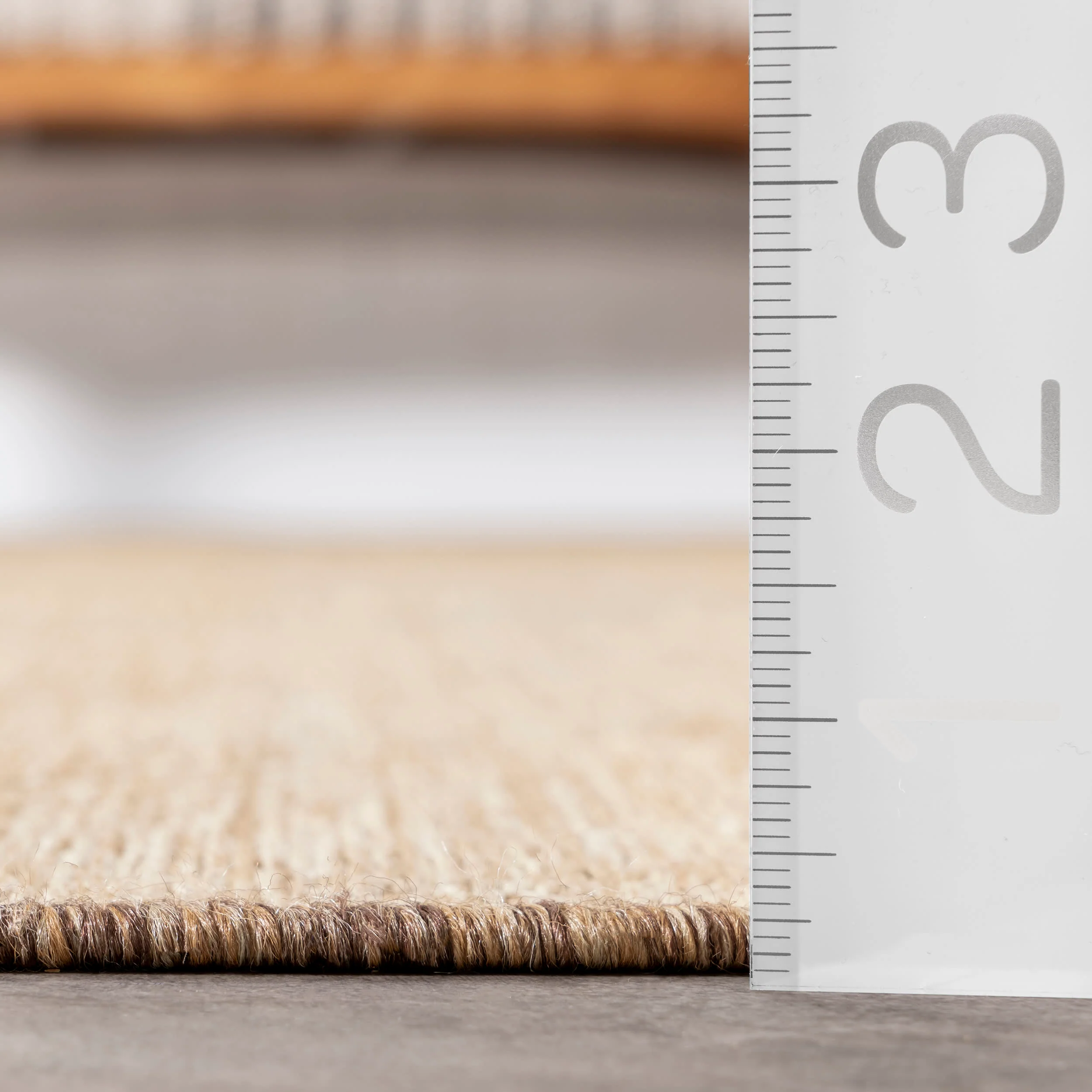 Kirstin Diamond Faux Jute Indoor/Outdoor Rug | Brown - Image 5