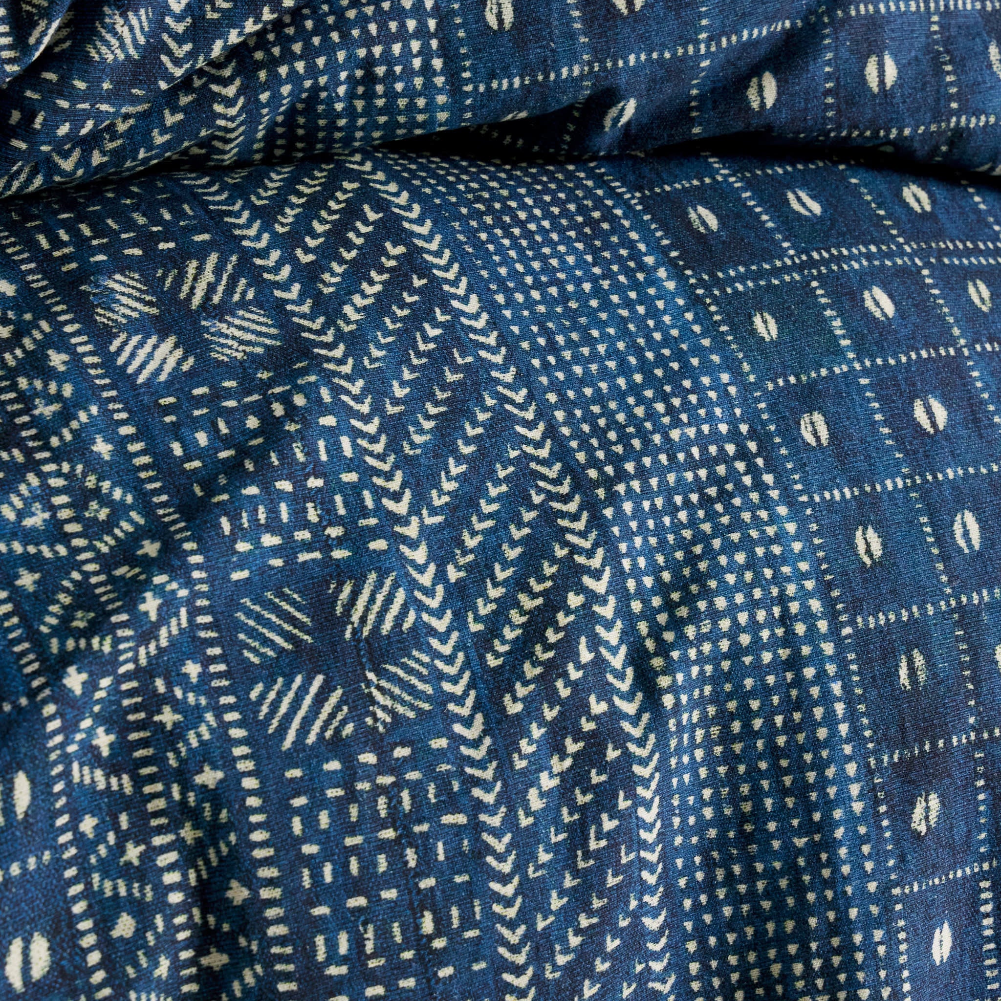 Kodi Batik Duvet Cover | Indigo - Image 3