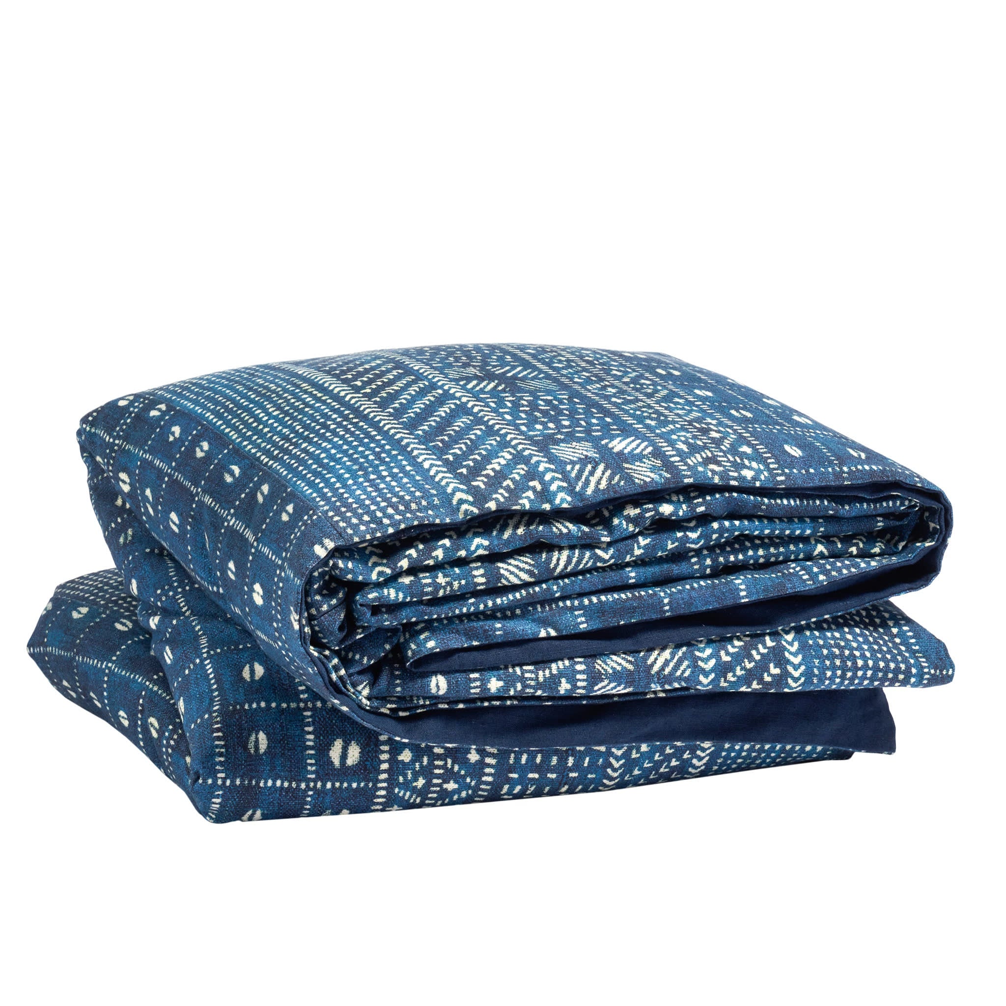 Kodi Batik Duvet Cover | Indigo - Image 4