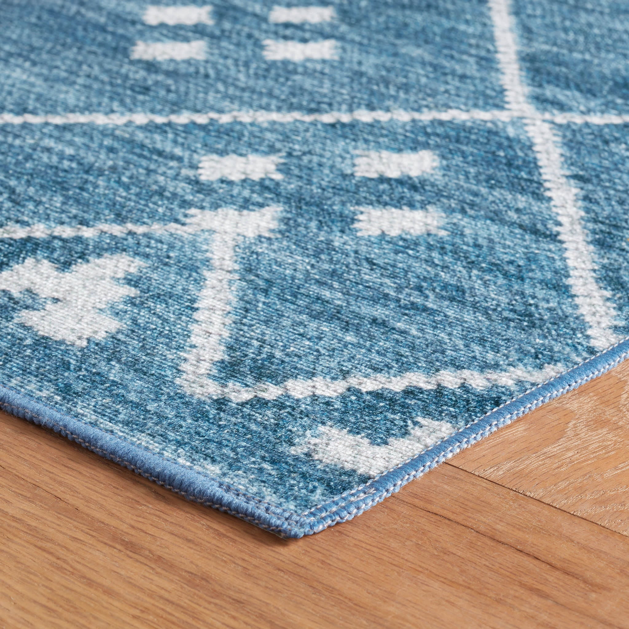 Kota Machine Washable Rug | Indigo - Image 6