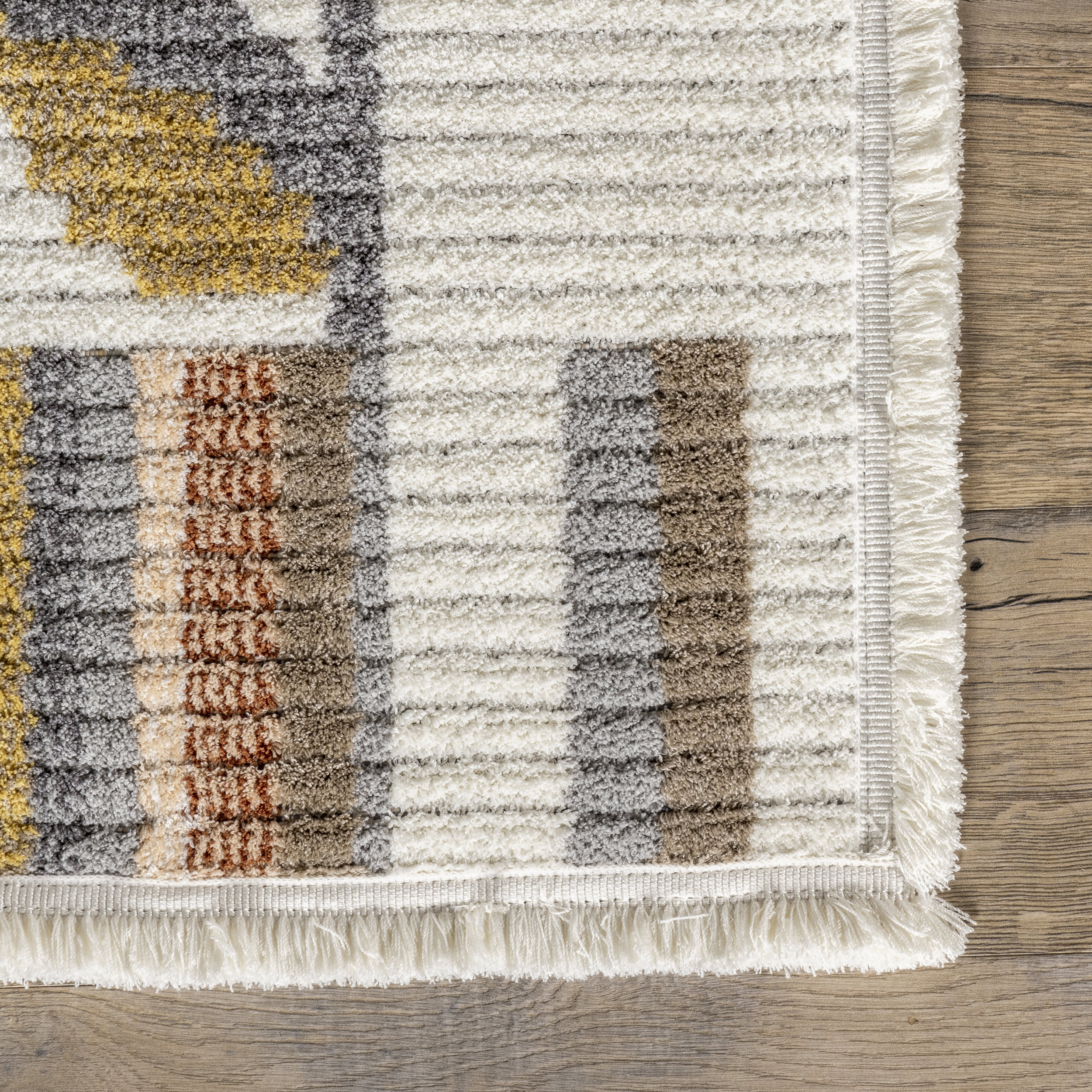 Kyza Kids Caterpillar Rug | Beige - Image 3
