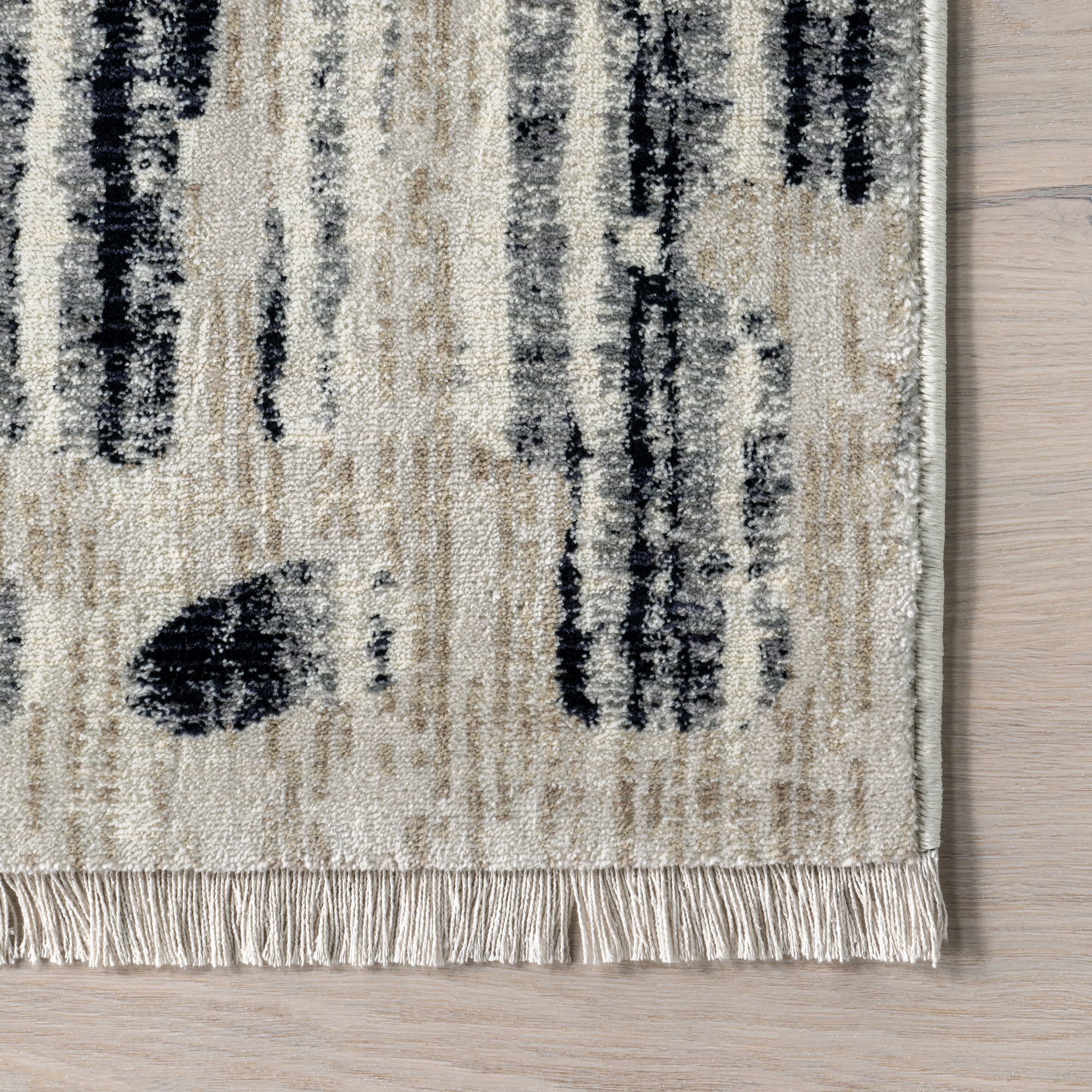 Lafayette Abstract Striped Rug | Navy - Image 3