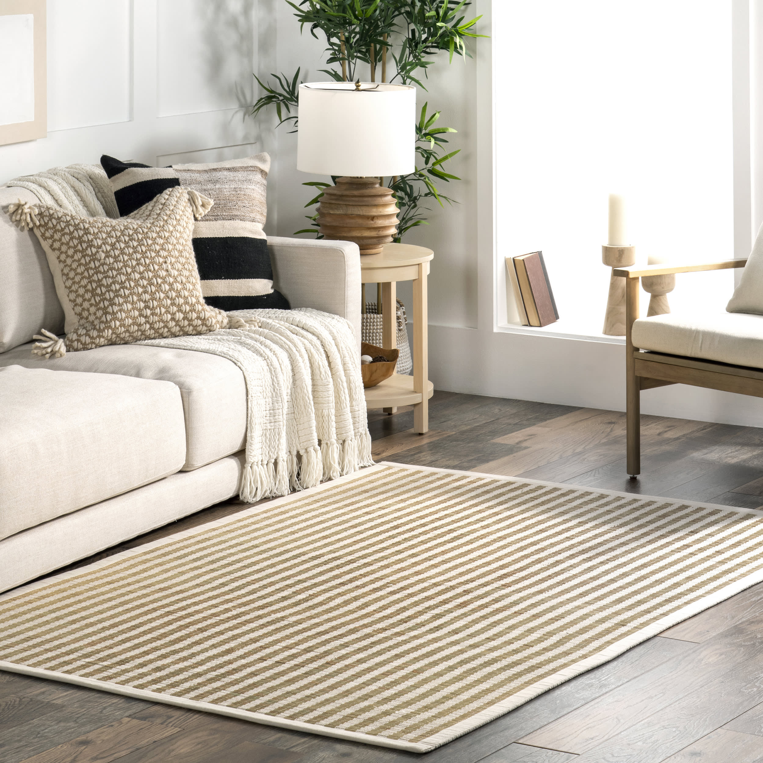 Laken Dried Grass Rug | Ivory - Image 2