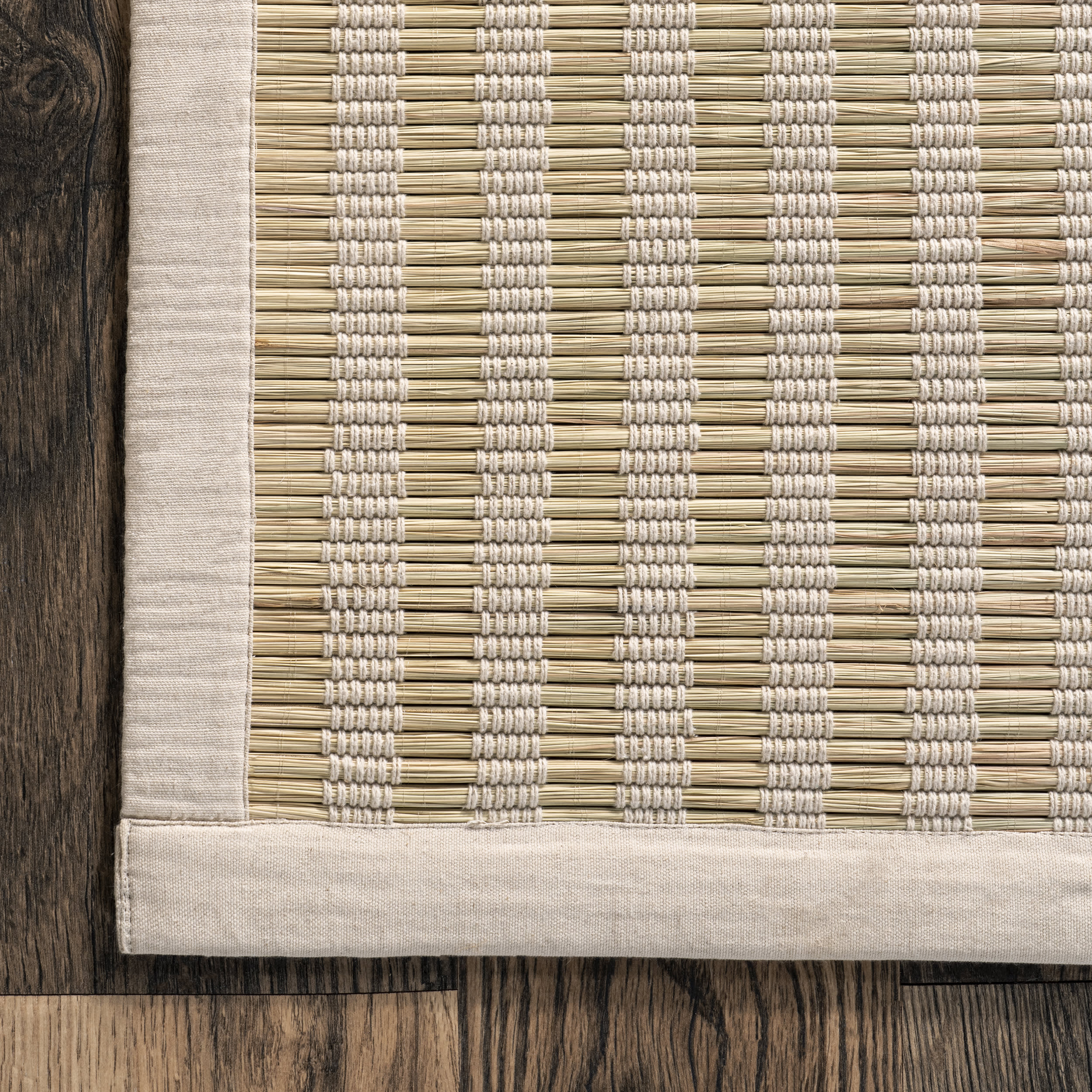 Laken Dried Grass Rug | Ivory - Image 3
