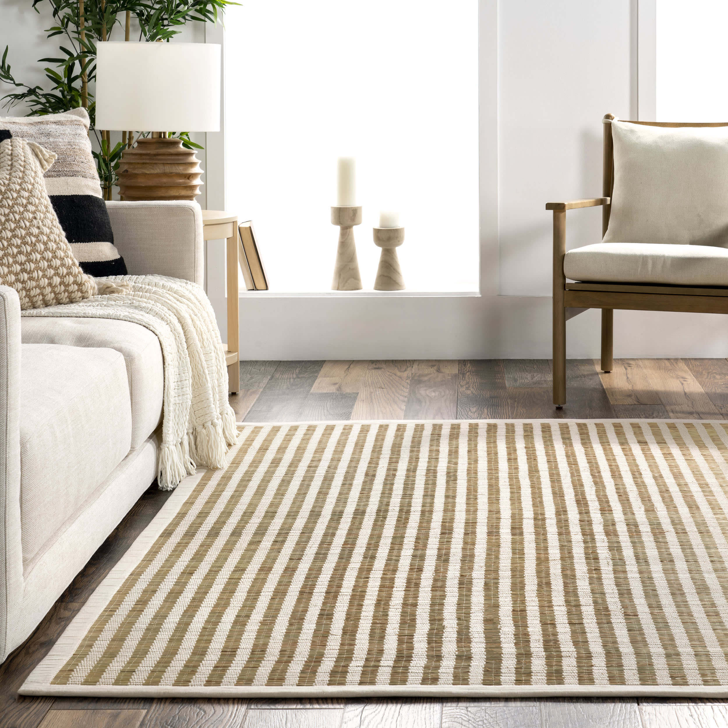 Laken Dried Grass Rug | Ivory - Image 4