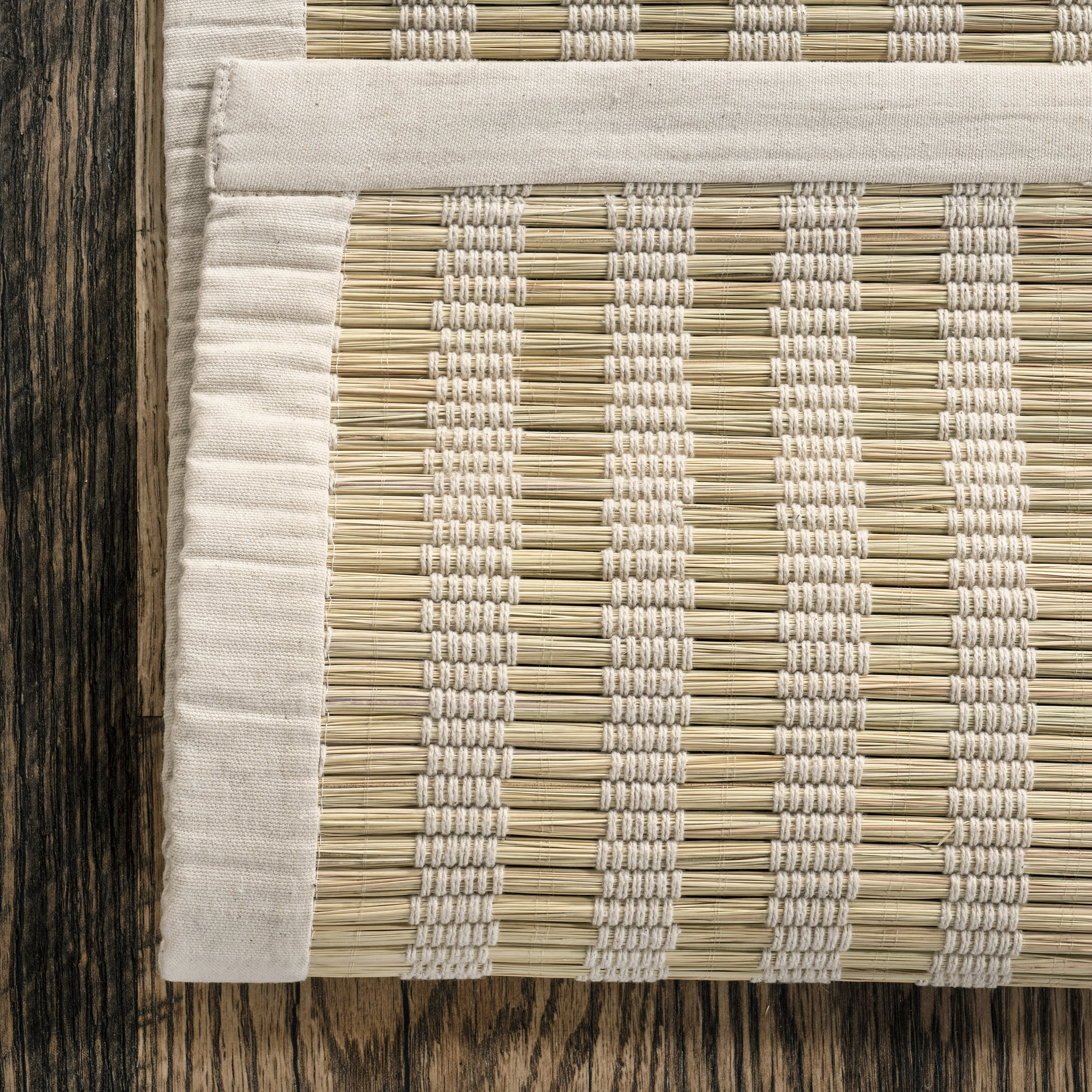 Laken Dried Grass Rug | Ivory - Image 6