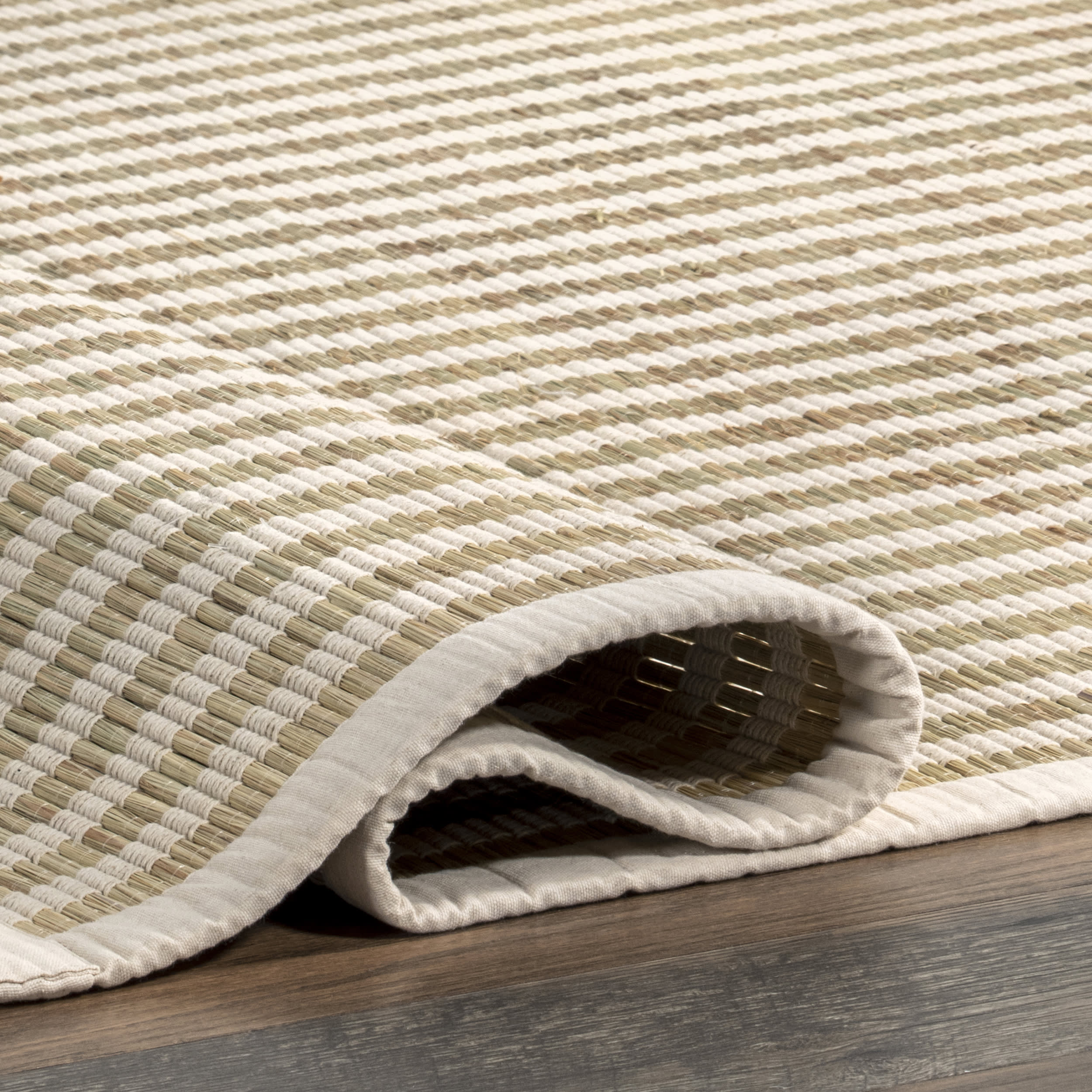 Laken Dried Grass Rug | Ivory - Image 8
