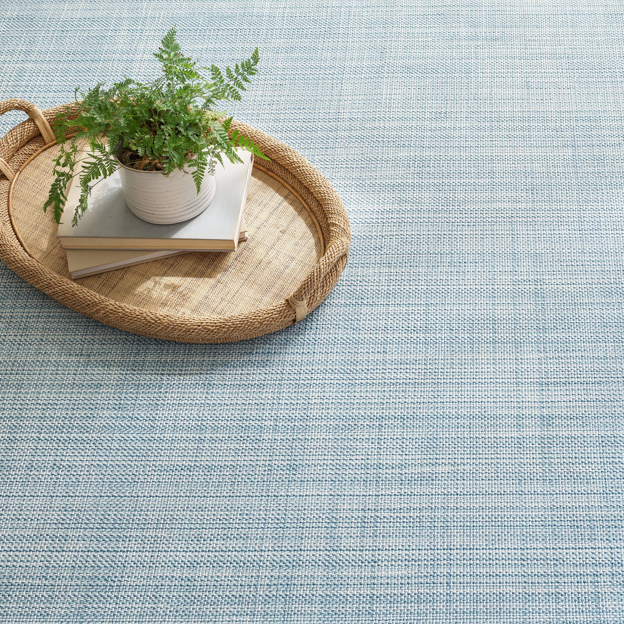 Lakeside Woven Indoor/Outdoor Custom Rug | Slate - Image 3