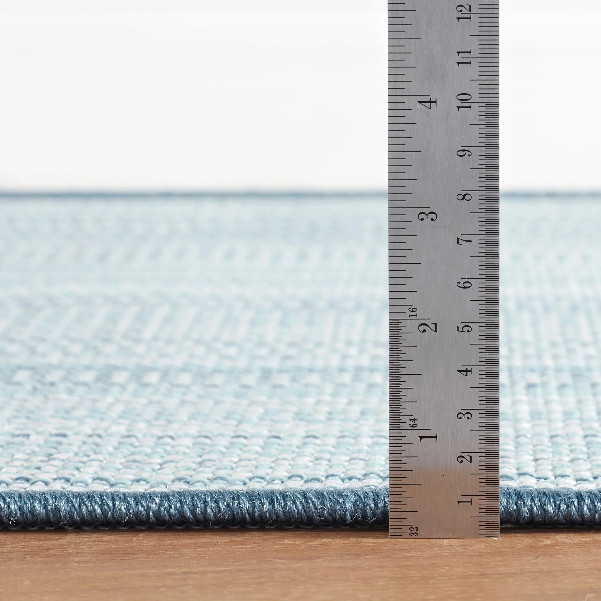 Lakeside Woven Indoor/Outdoor Custom Rug | Slate - Image 4