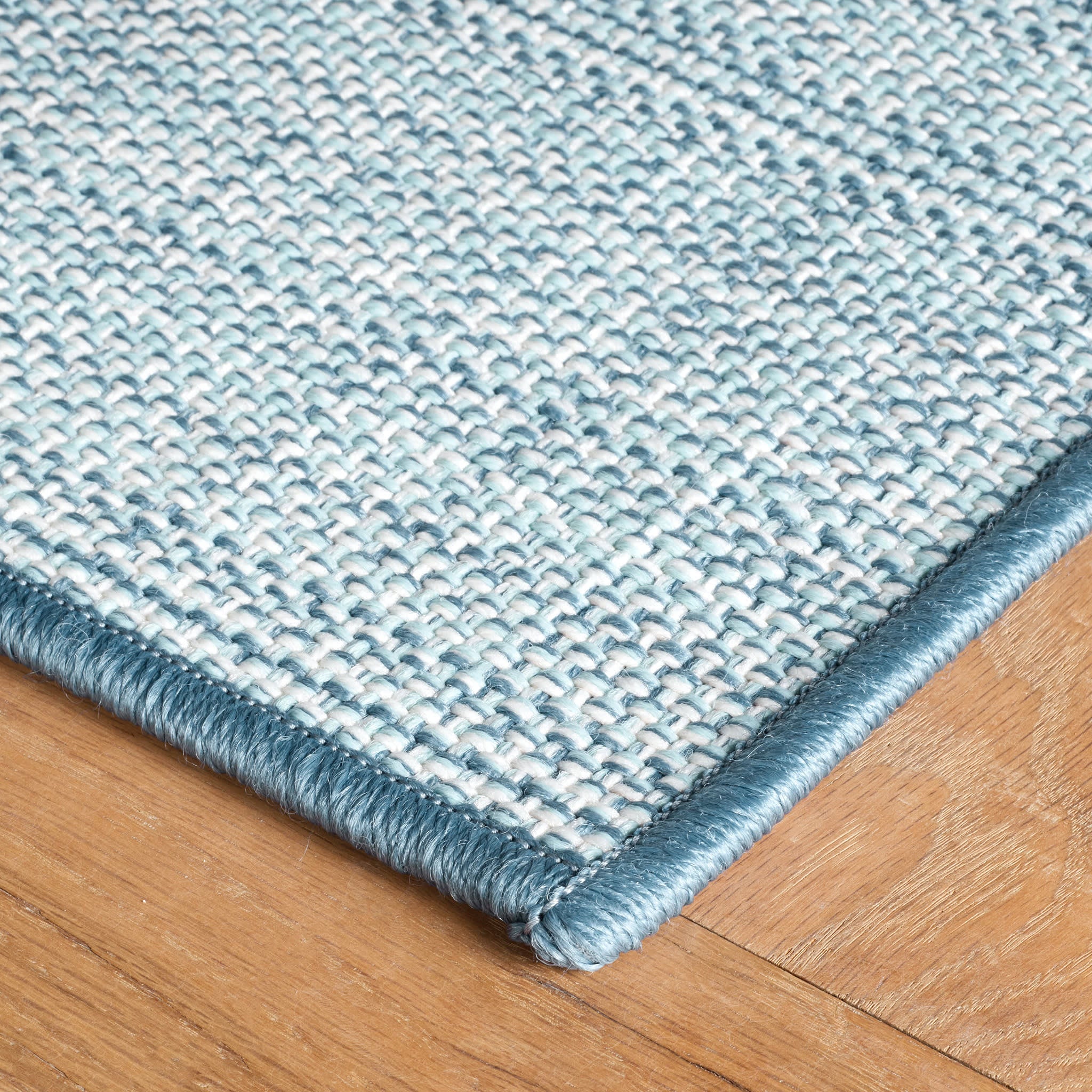 Lakeside Woven Indoor/Outdoor Custom Rug | Slate - Image 5