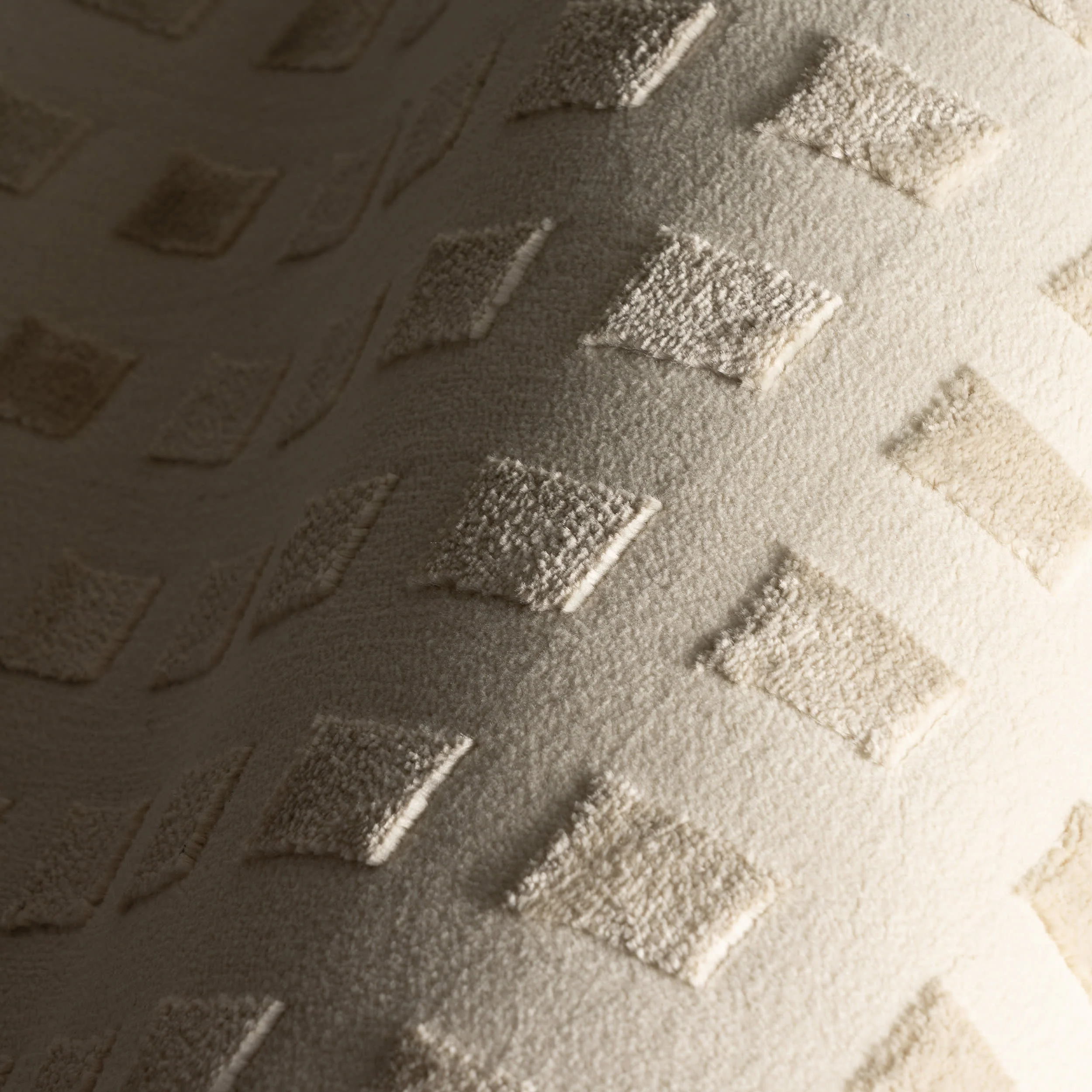 Lambertville Plush Textured Washable Rug | Cream - Image 2