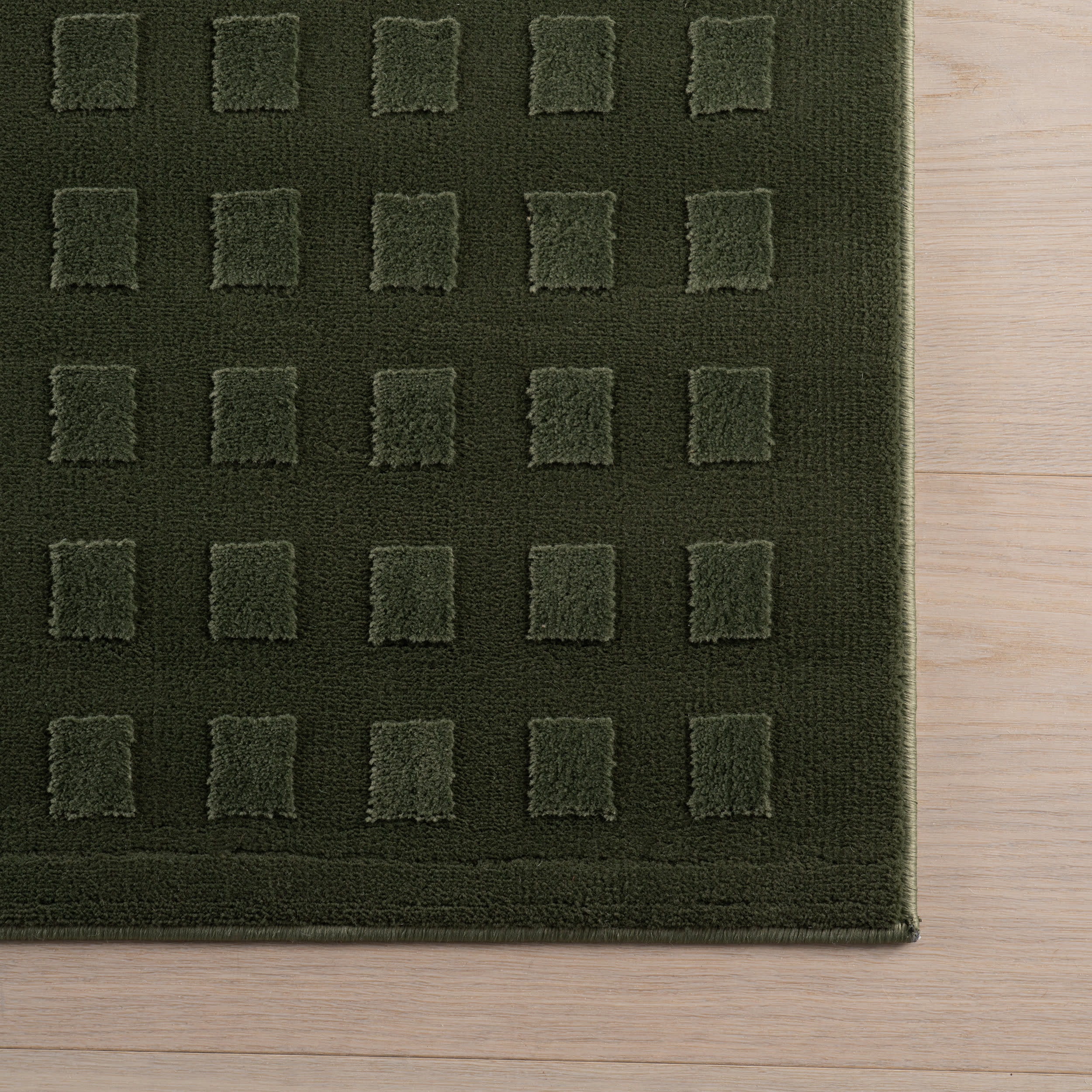 Lambertville Plush Textured Washable Rug | Green - Image 4