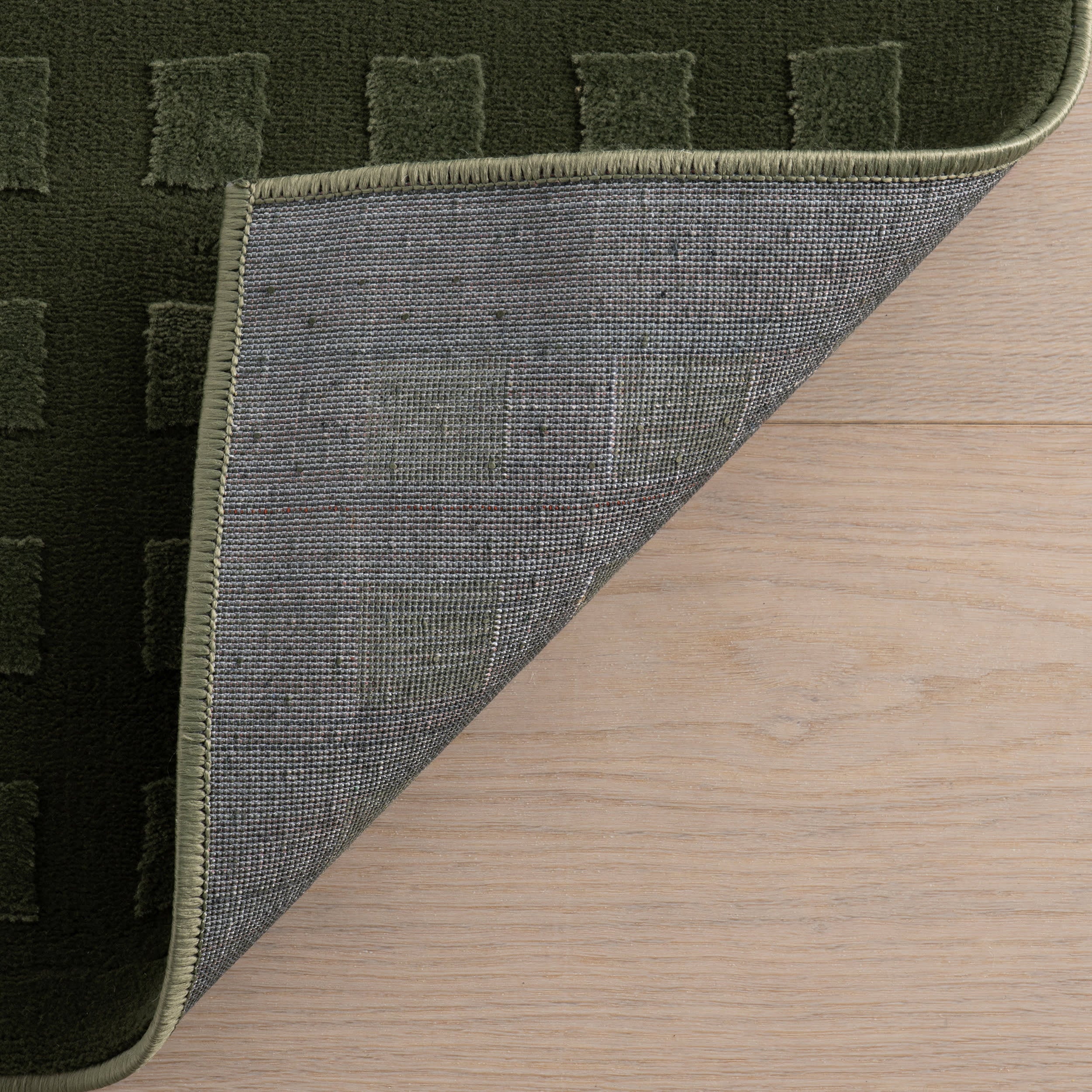 Lambertville Plush Textured Washable Rug | Green - Image 8