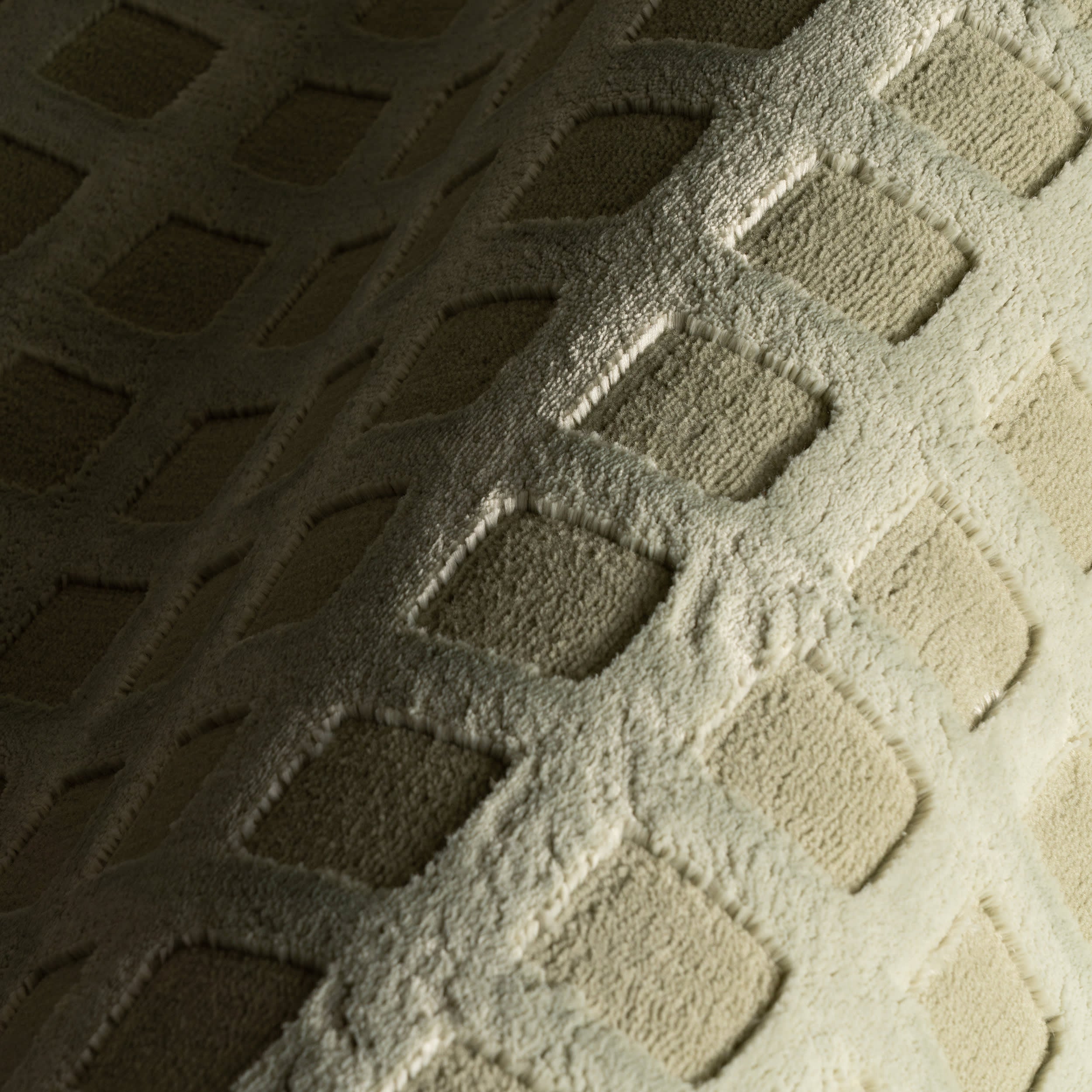 Lambertville Plush Textured Washable Rug | Light Green - Image 2