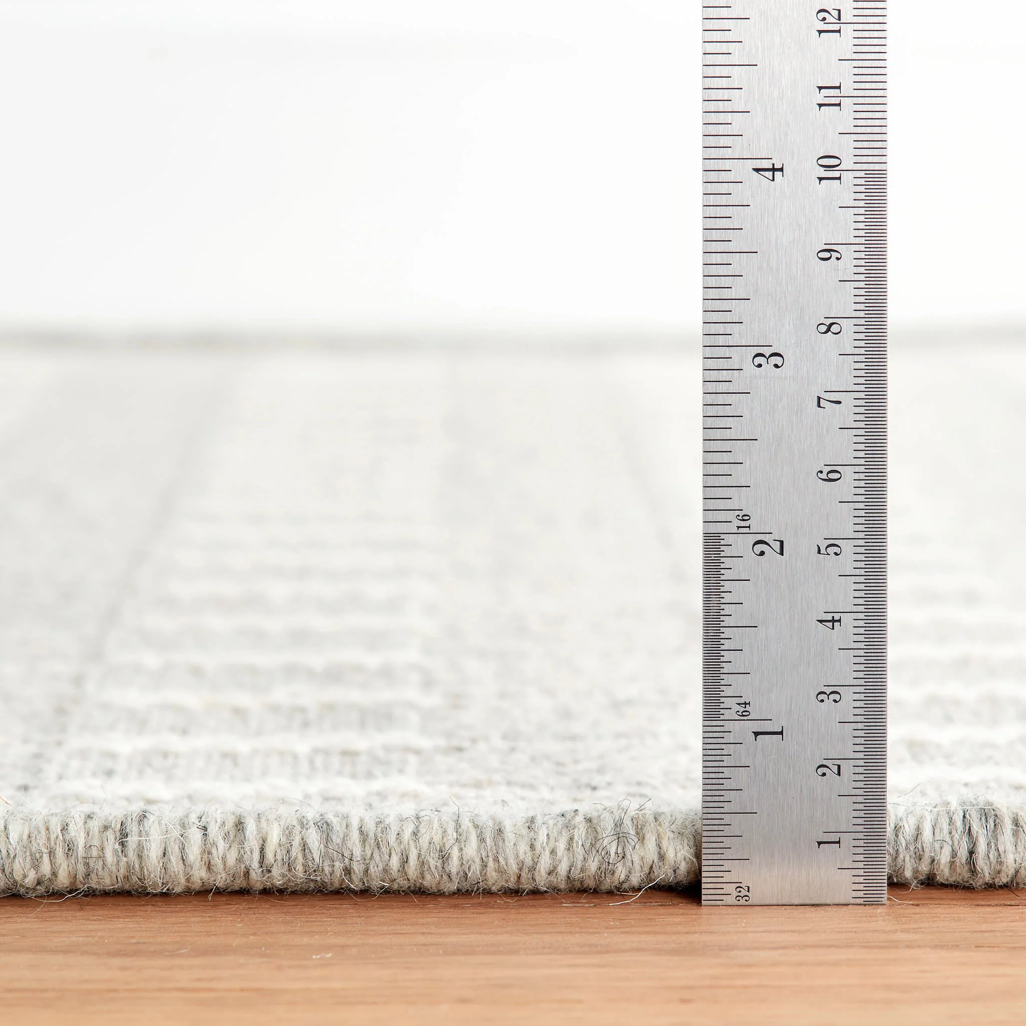 Lane Woven Wool Custom Rug | Grey - Image 4