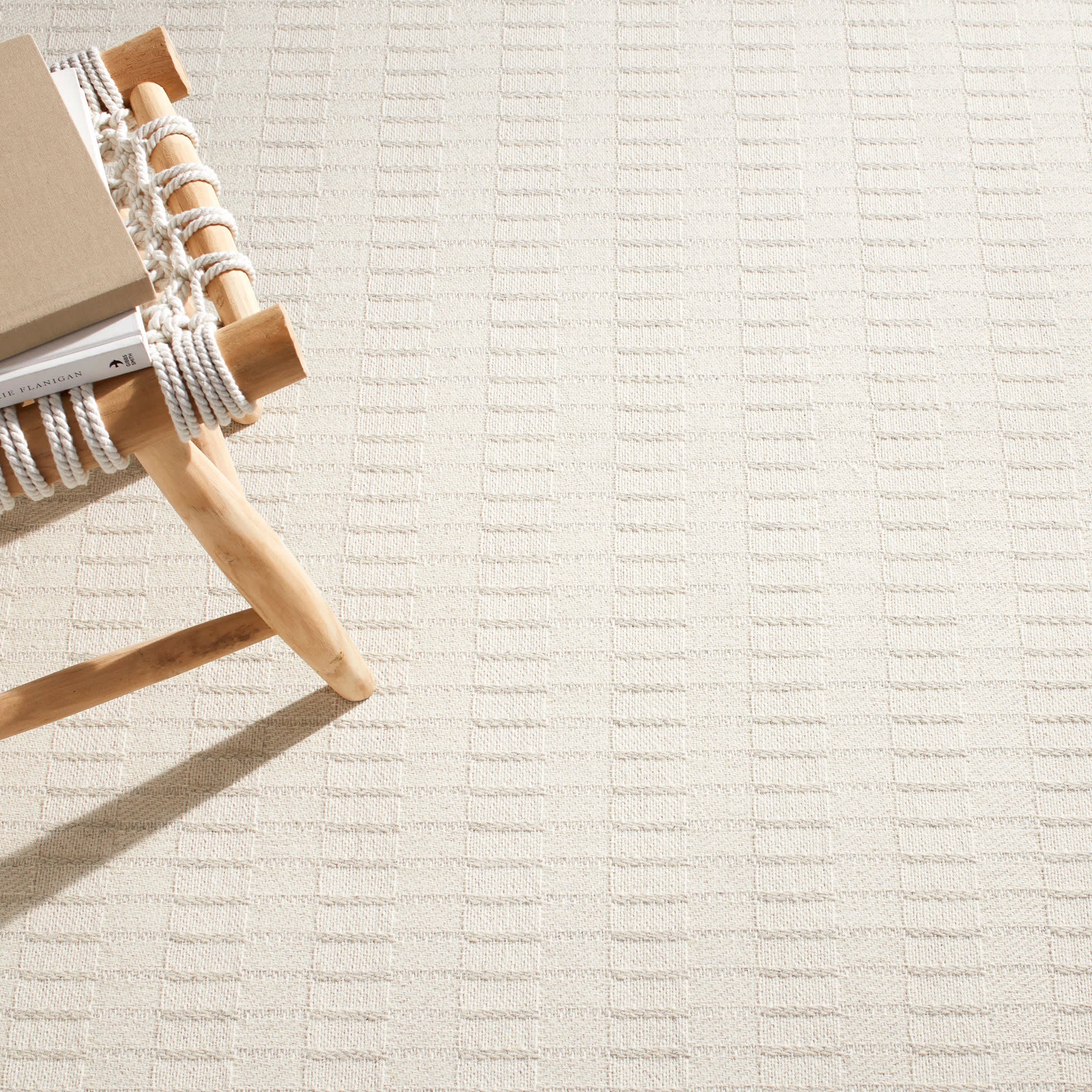Lane Woven Wool Custom Rug | Ivory - Image 3