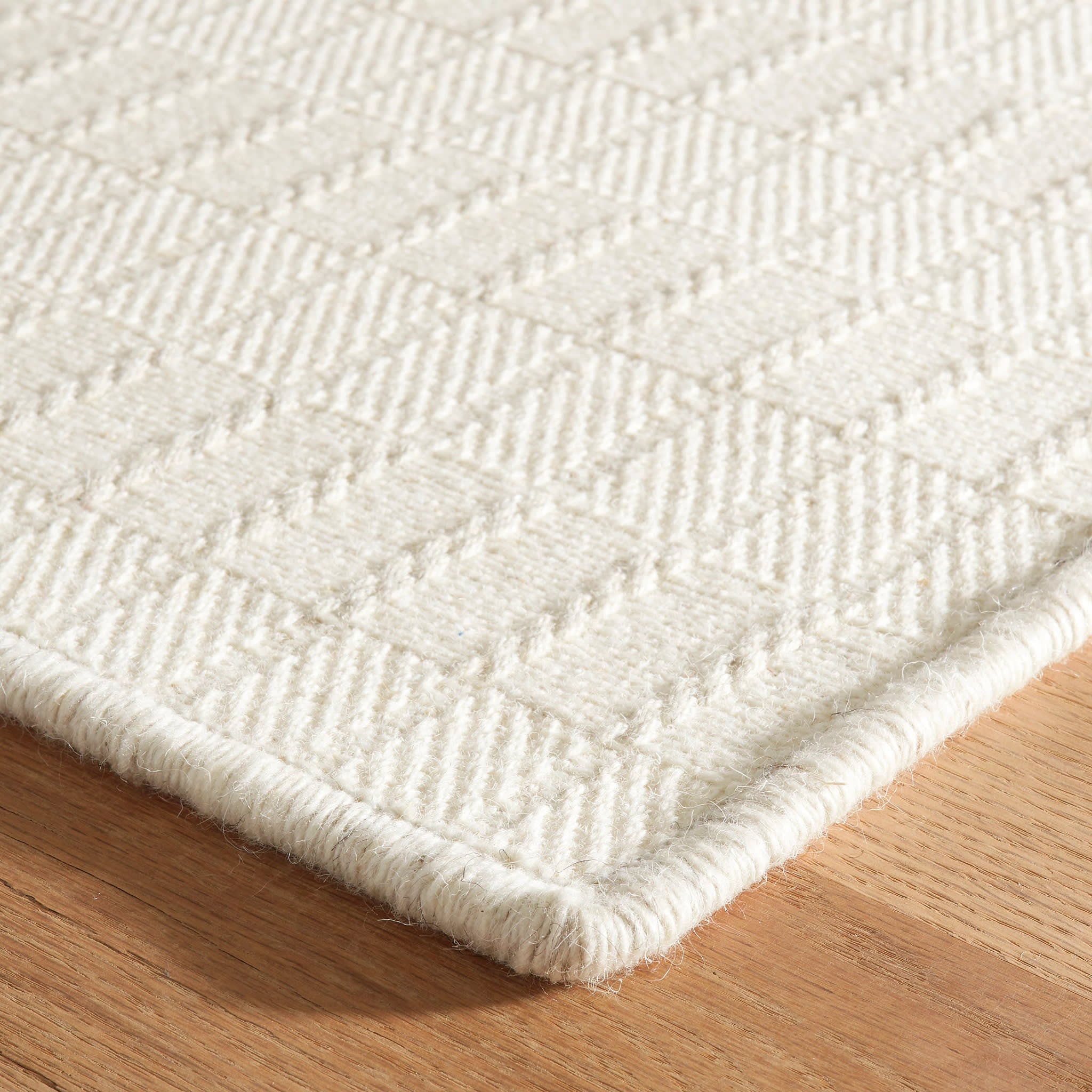 Lane Woven Wool Custom Rug | Ivory - Image 5