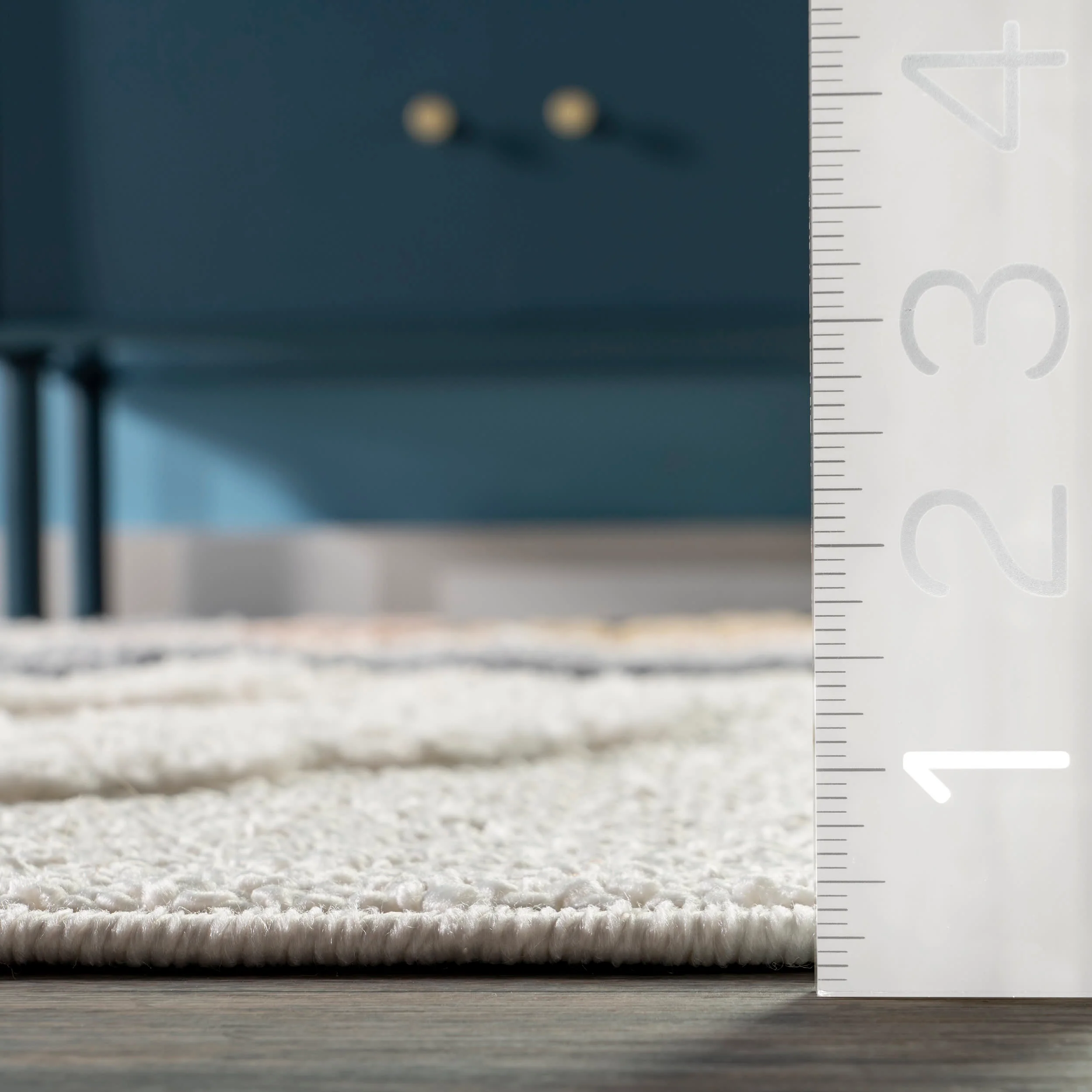 Lane Retro Stripes Kids Rug | Beige - Image 5