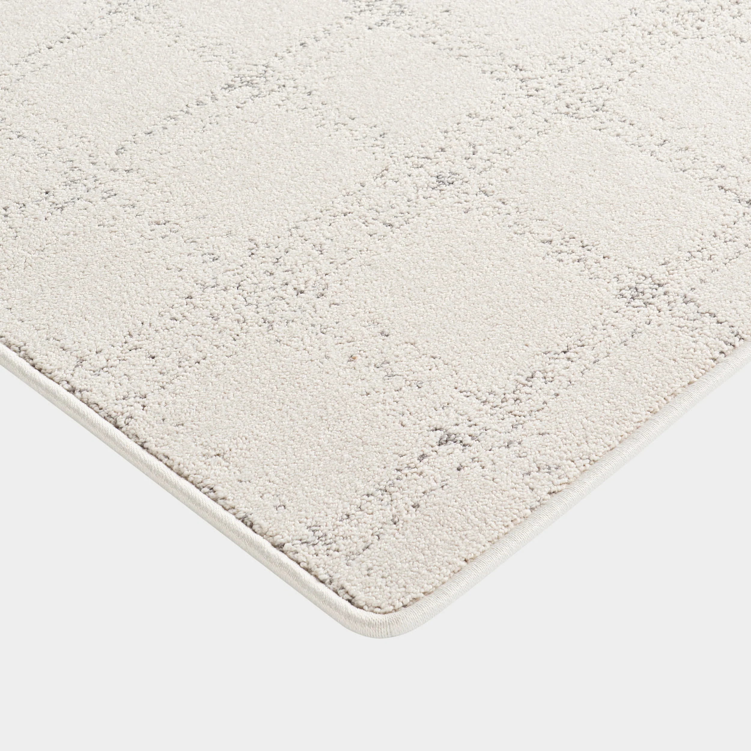 Lark Plaid Custom Rug | Off White - Image 2