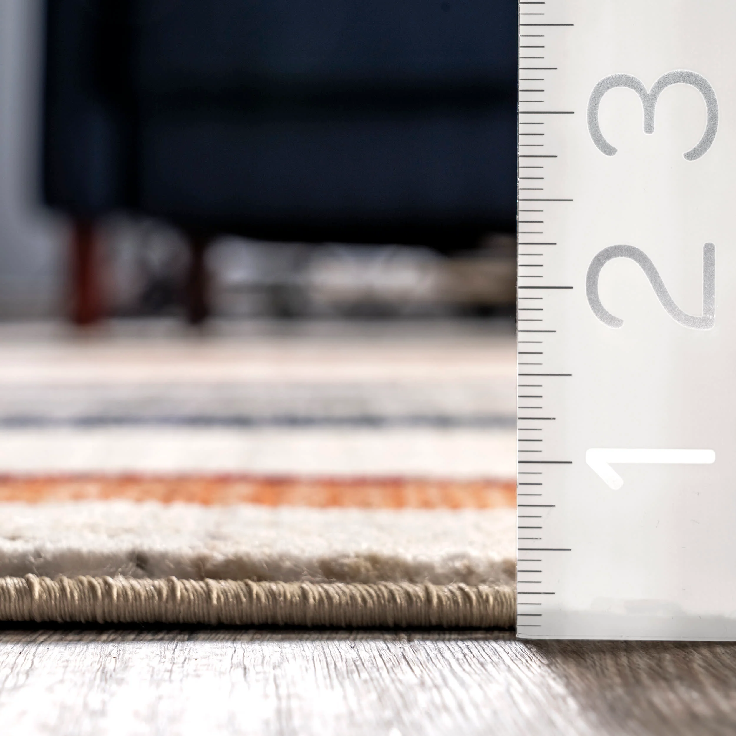 Laura Vintage Geometric Rug | Beige - Image 5