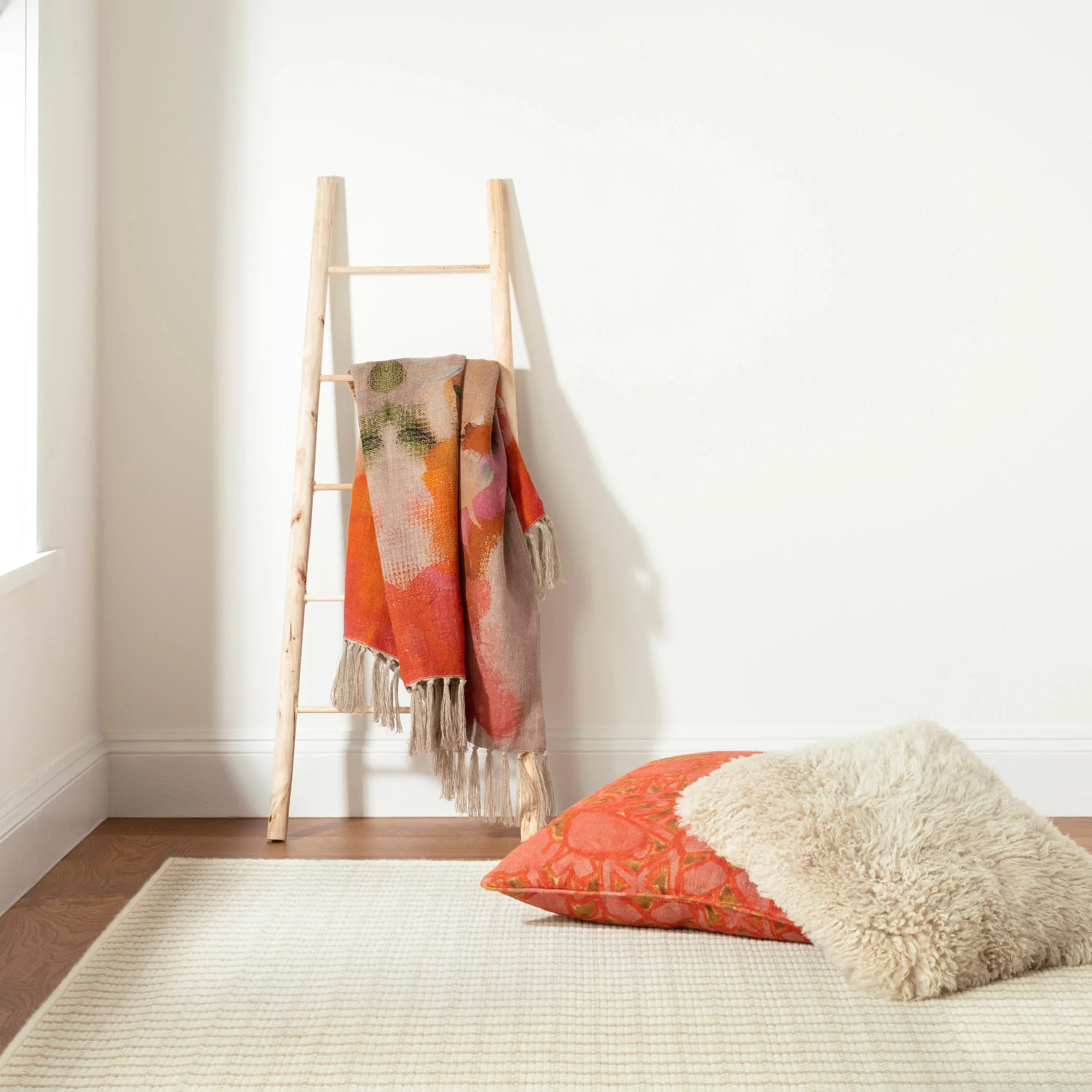 Lawrence Woven Wool Custom Rug | Natural - Image 2