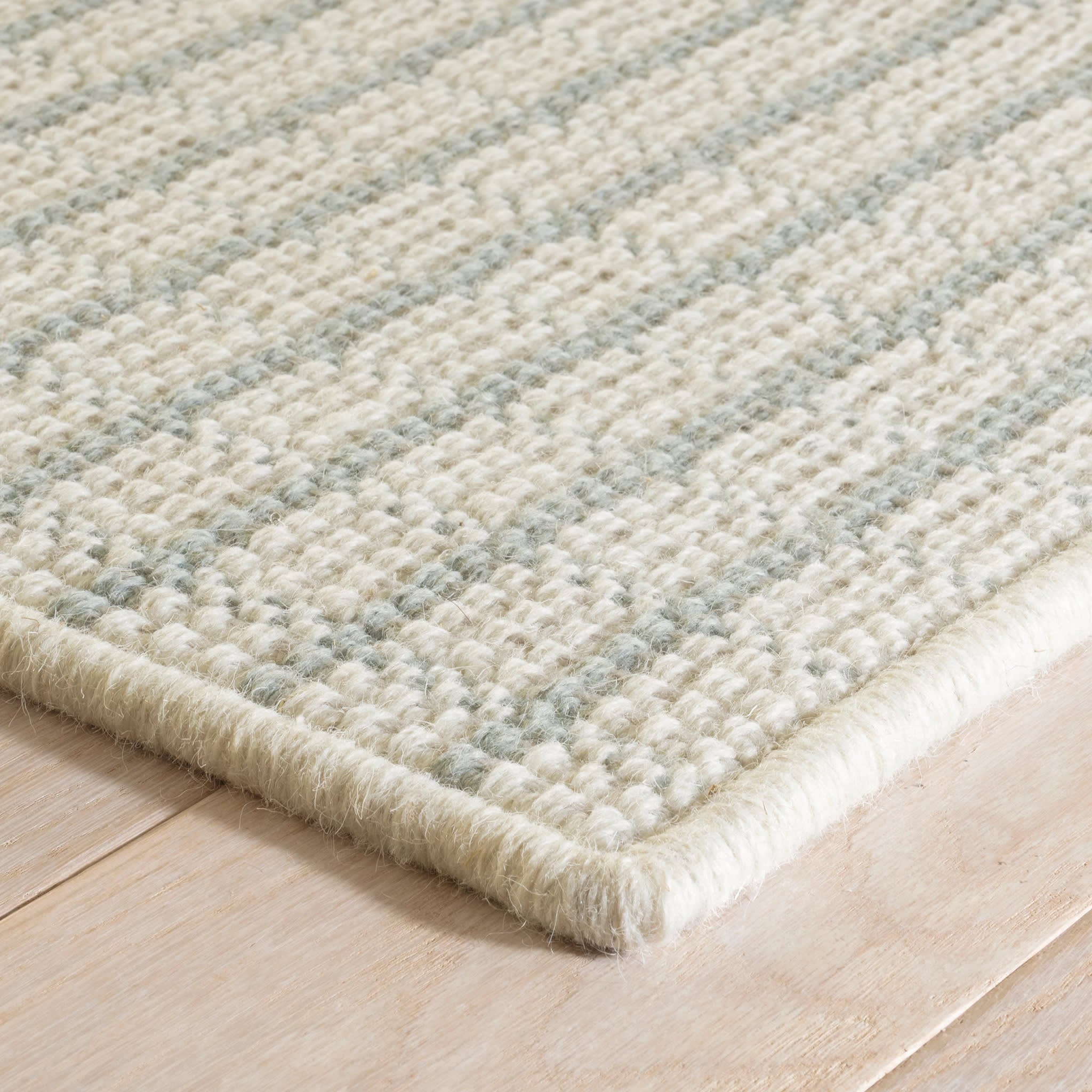 Lawrence Woven Wool Custom Rug | Seaglass - Image 8