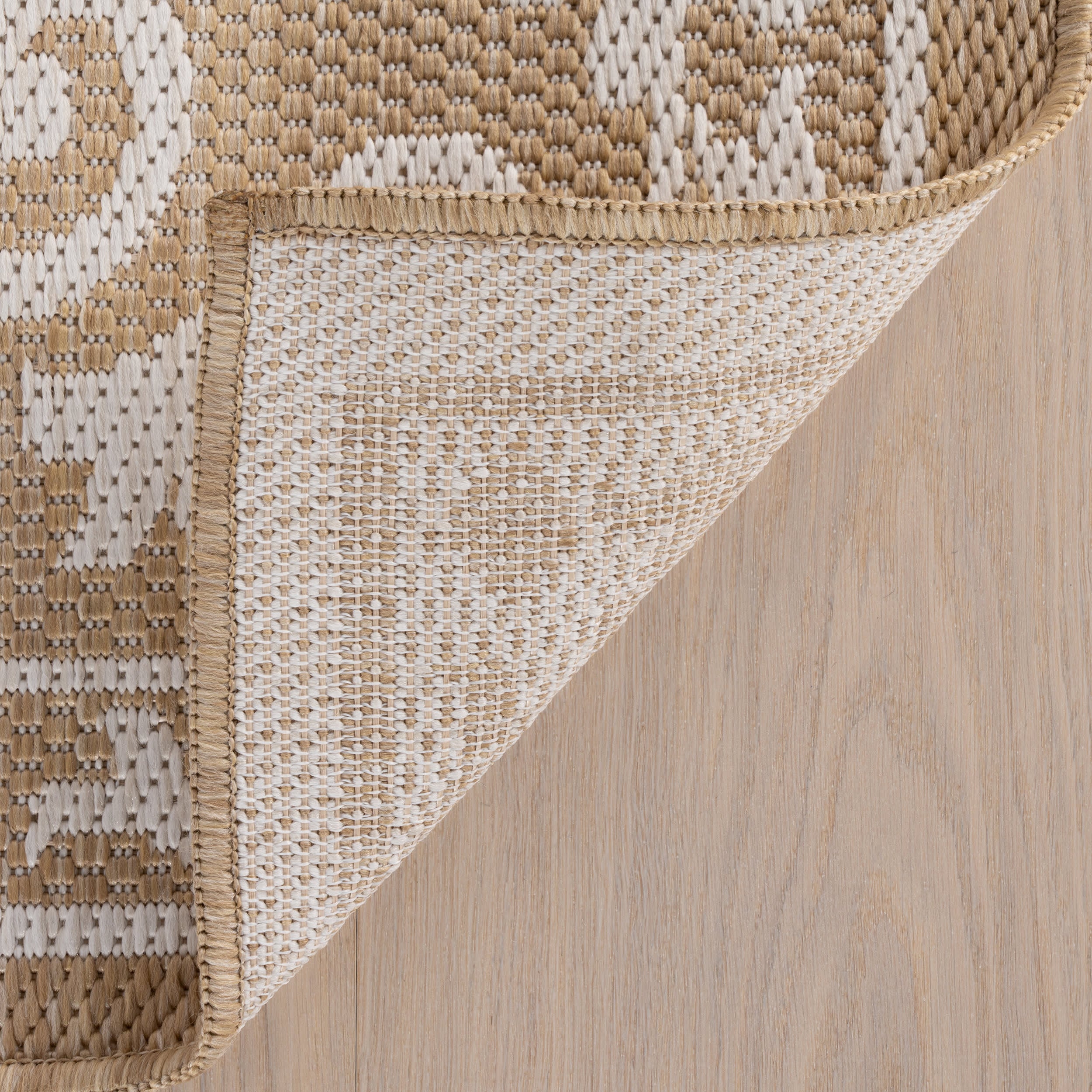 Laynea Traditional Paisley Indoor/Outdoor Rug | Tan - Image 7