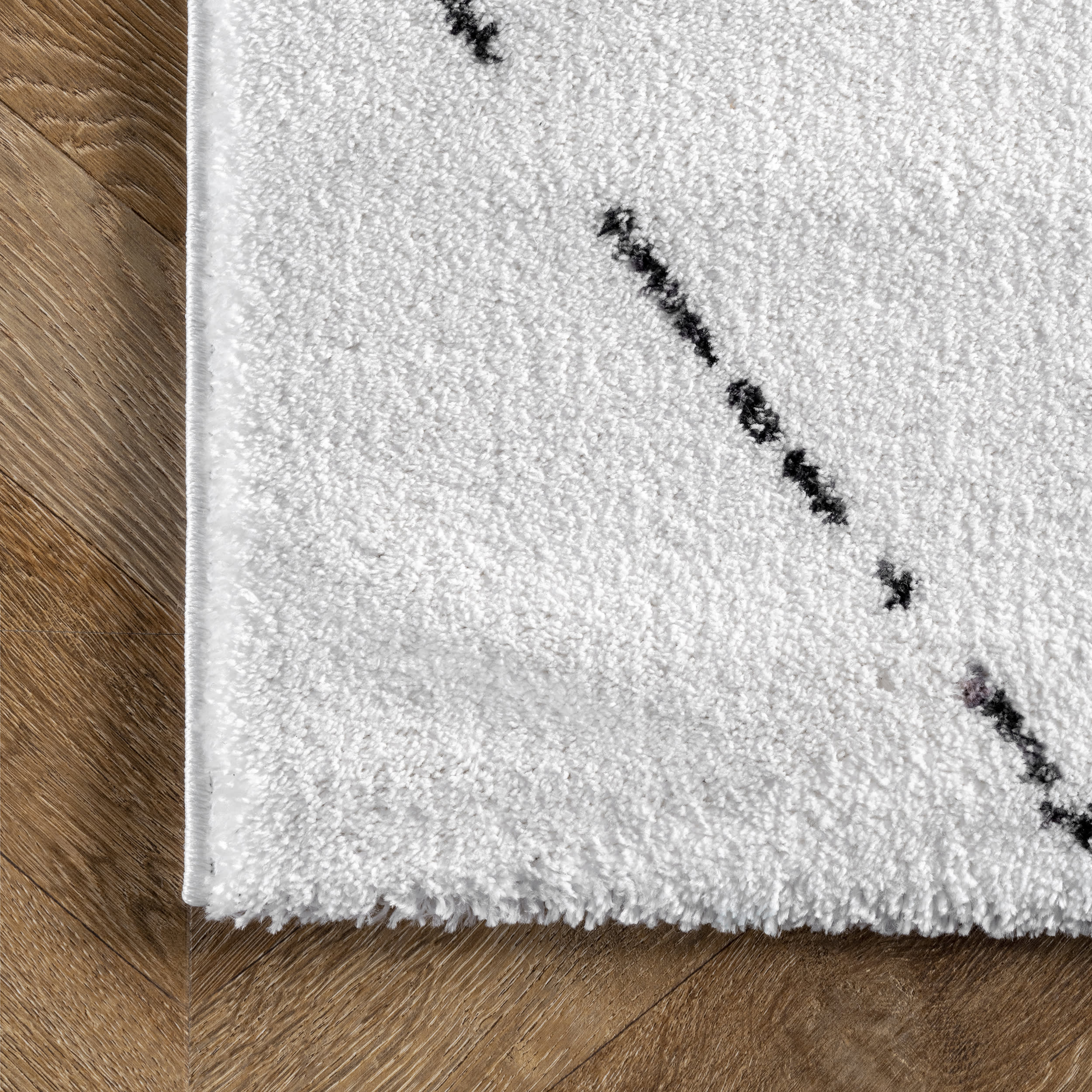 Lee Trellis Shag Rug | Natural - Image 3