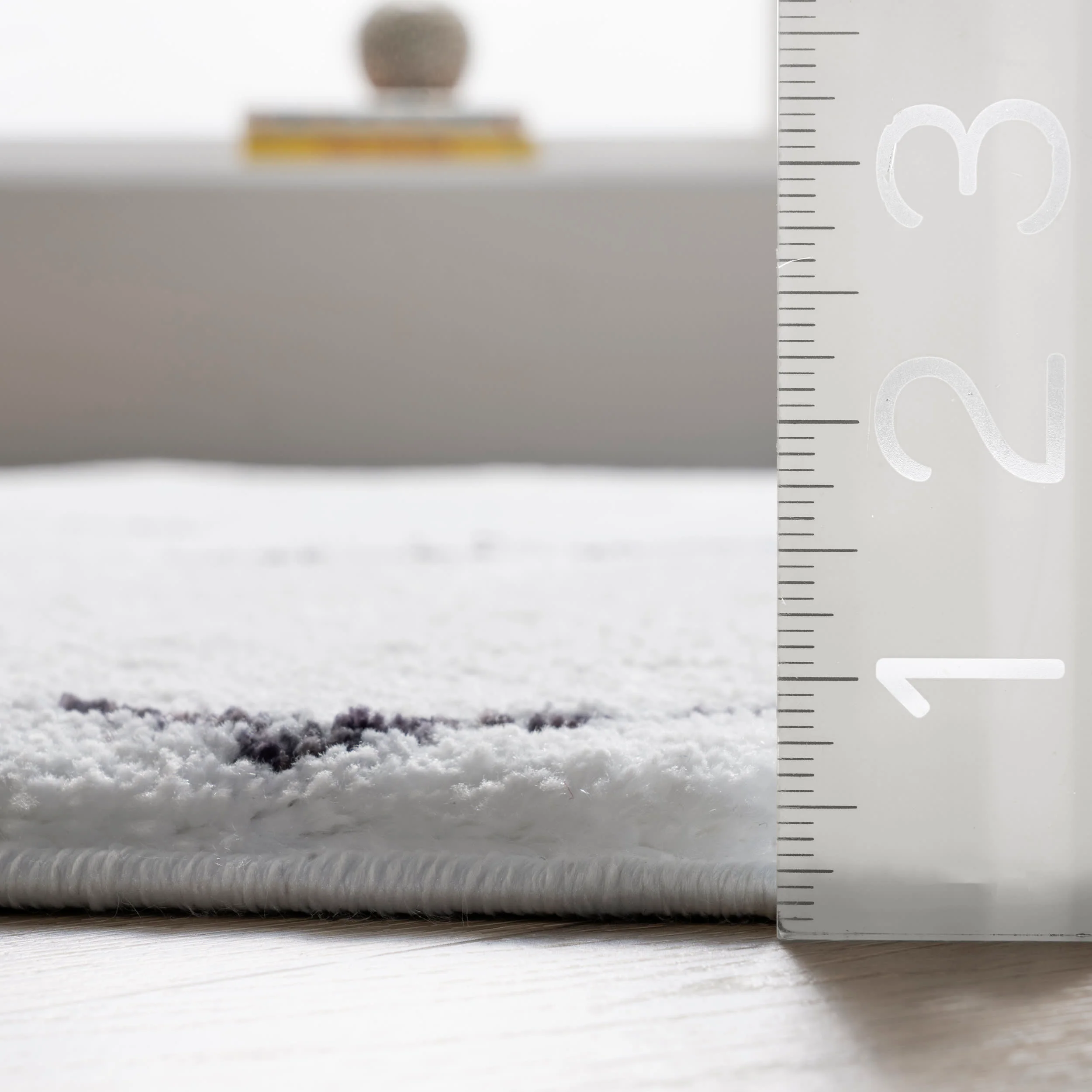 Lee Trellis Shag Rug | Natural - Image 5