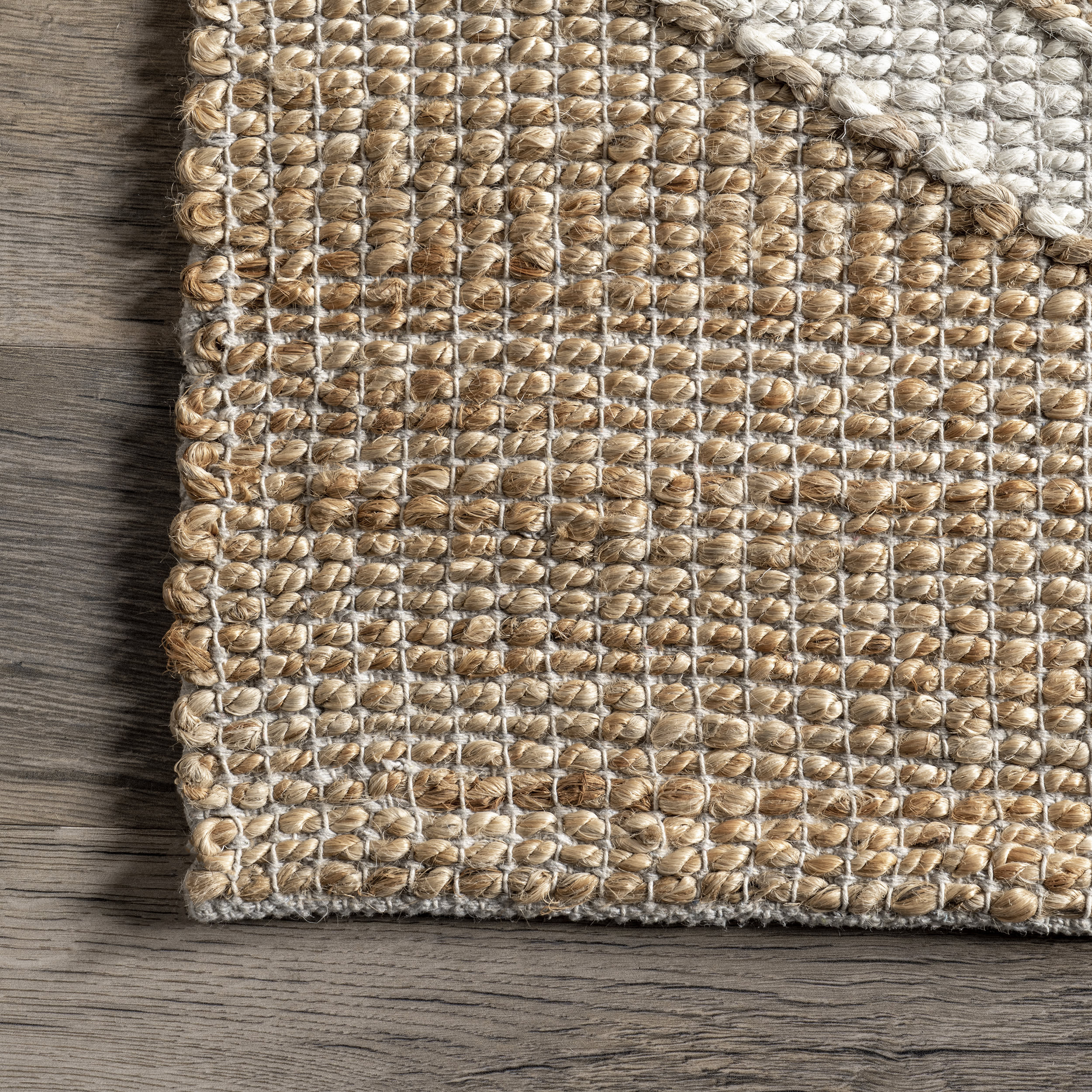 Leigh Moroccan Jute Rug | Natural - Image 3