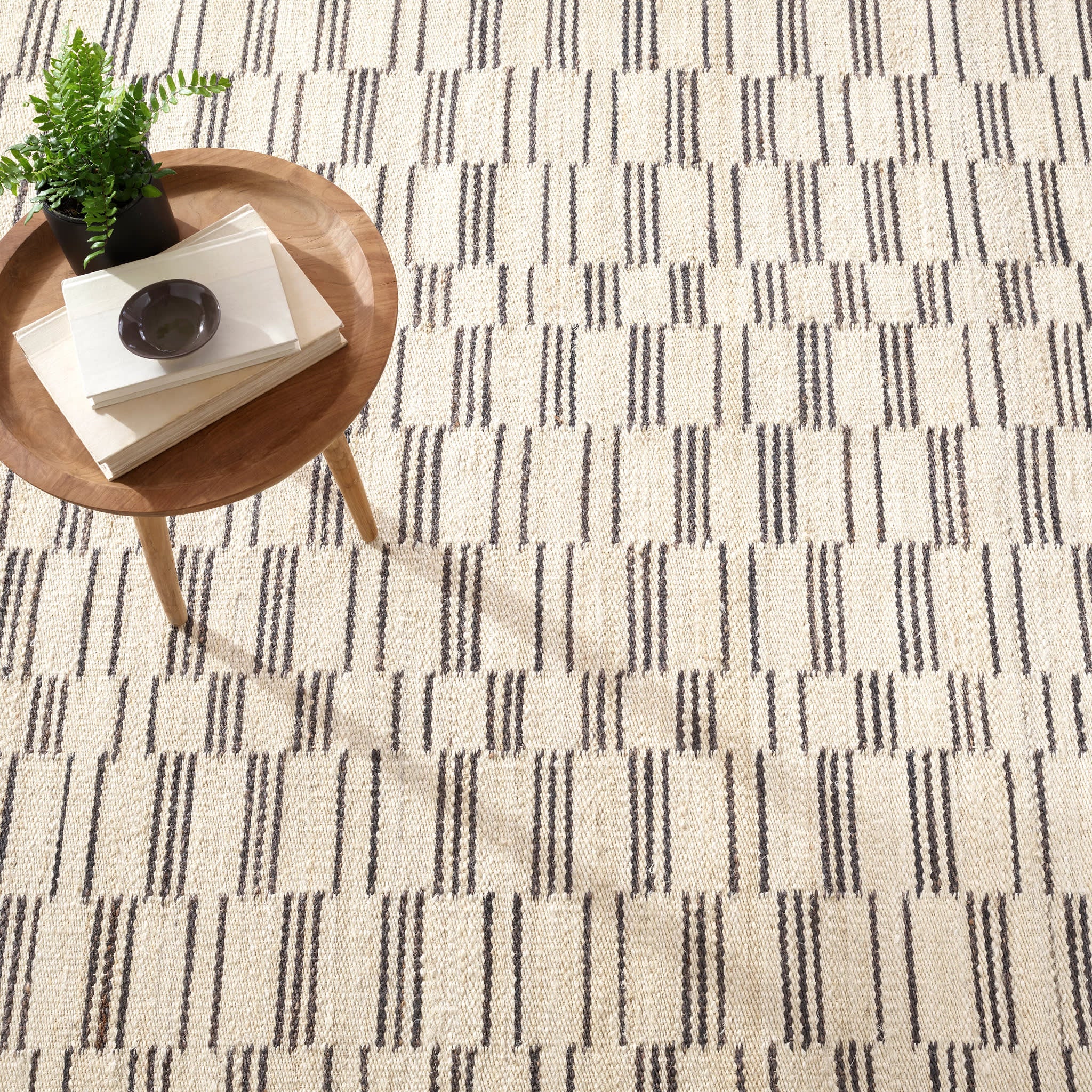 Leni Handwoven Jute Rug | Oatmeal - Image 3