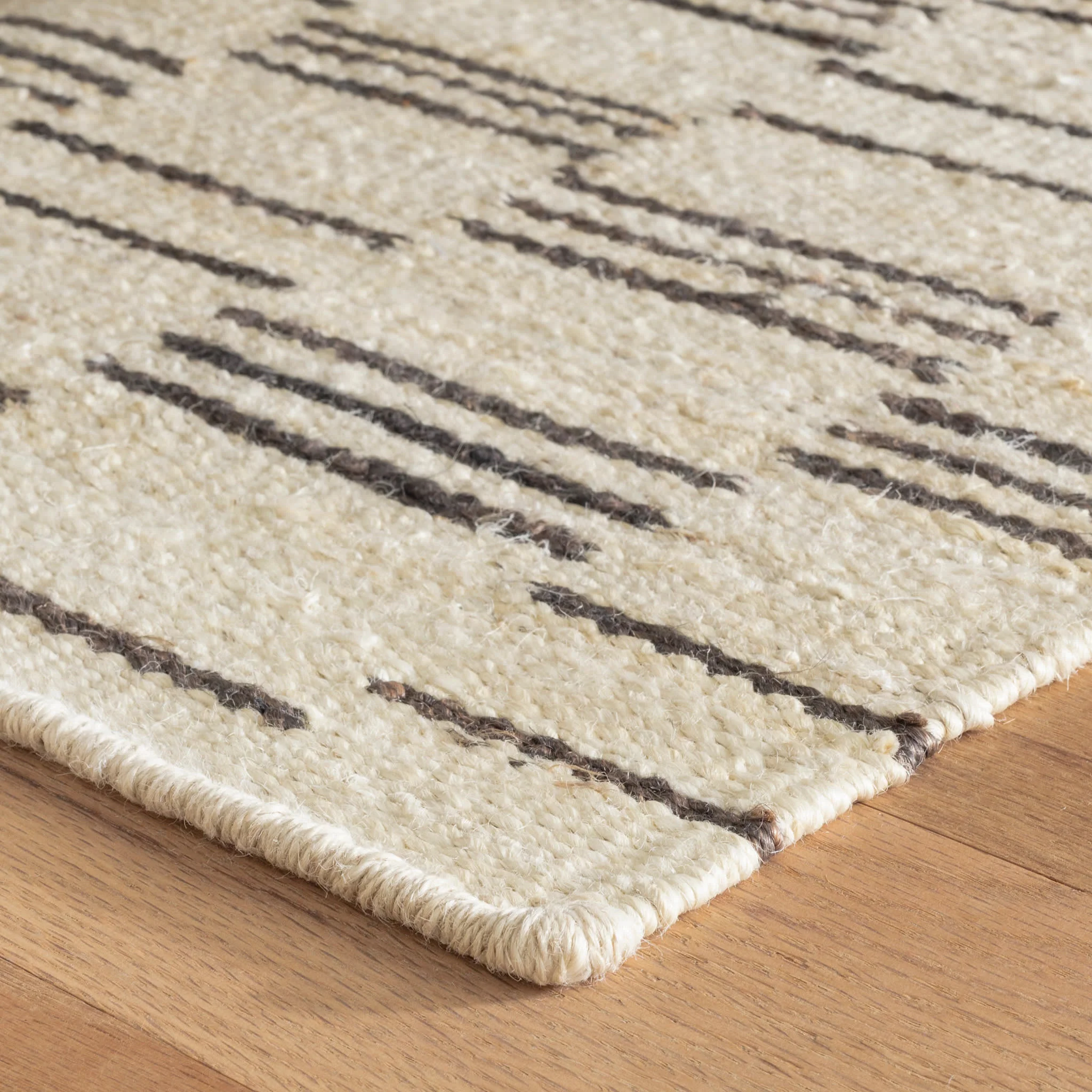 Leni Handwoven Jute Rug | Oatmeal - Image 4