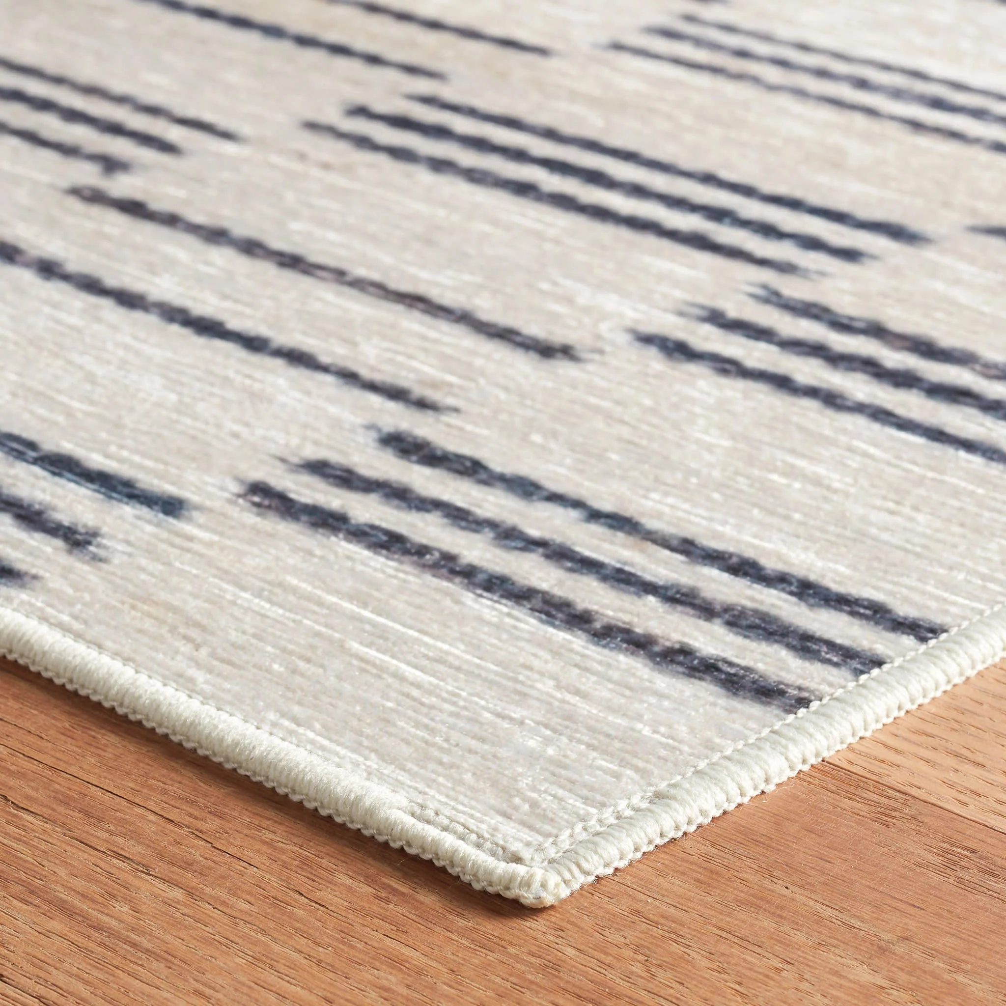 Leni Machine Washable Rug | Oatmeal - Image 5
