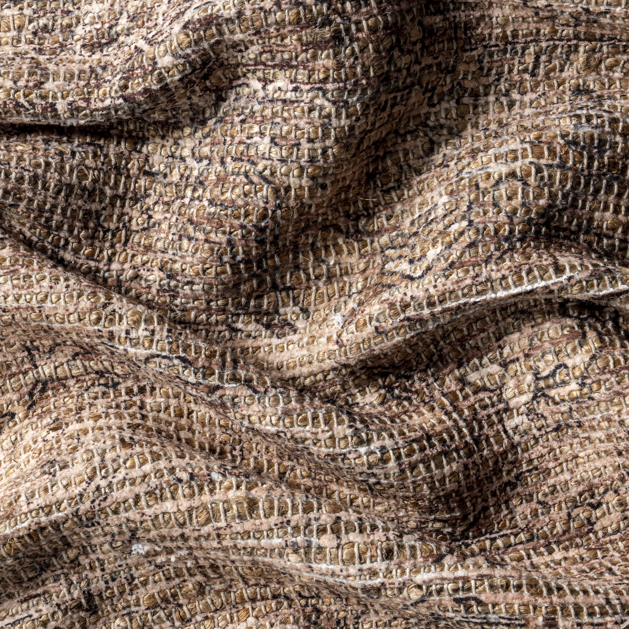 Lennox Medallion Tassel Rug | Brown - Image 7