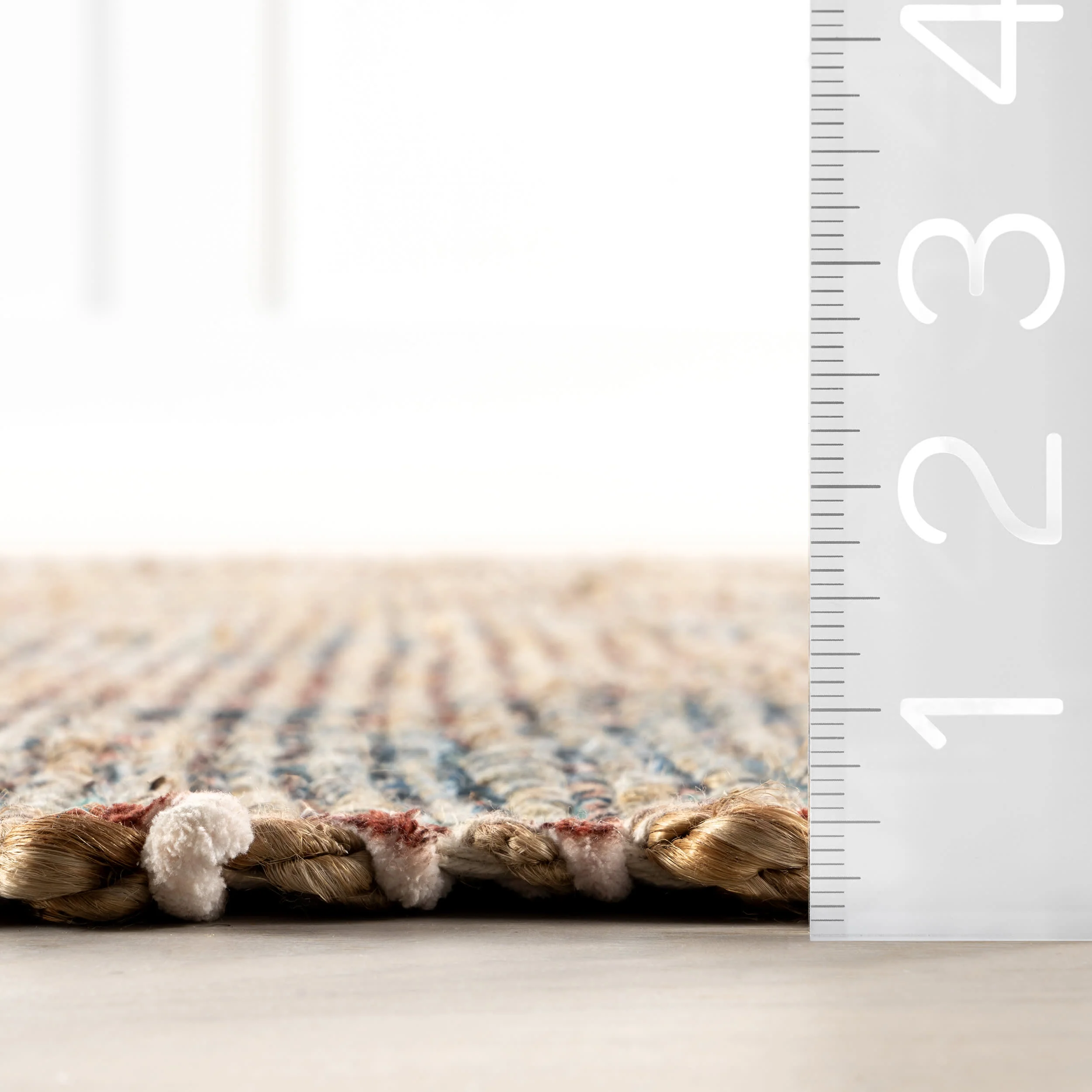Lennox Medallion Tassel Rug | Multicolor - Image 5