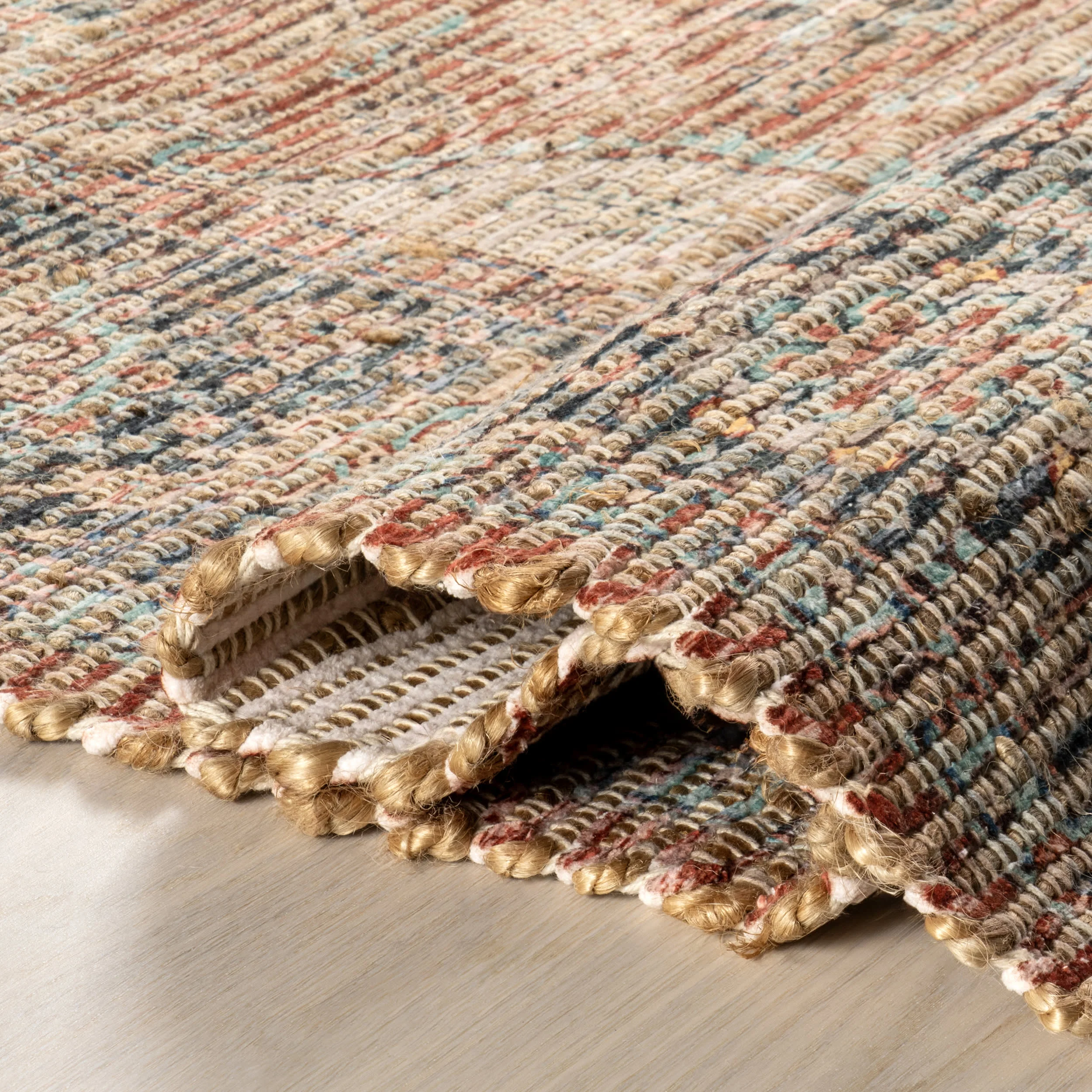 Lennox Medallion Tassel Rug | Multicolor - Image 8
