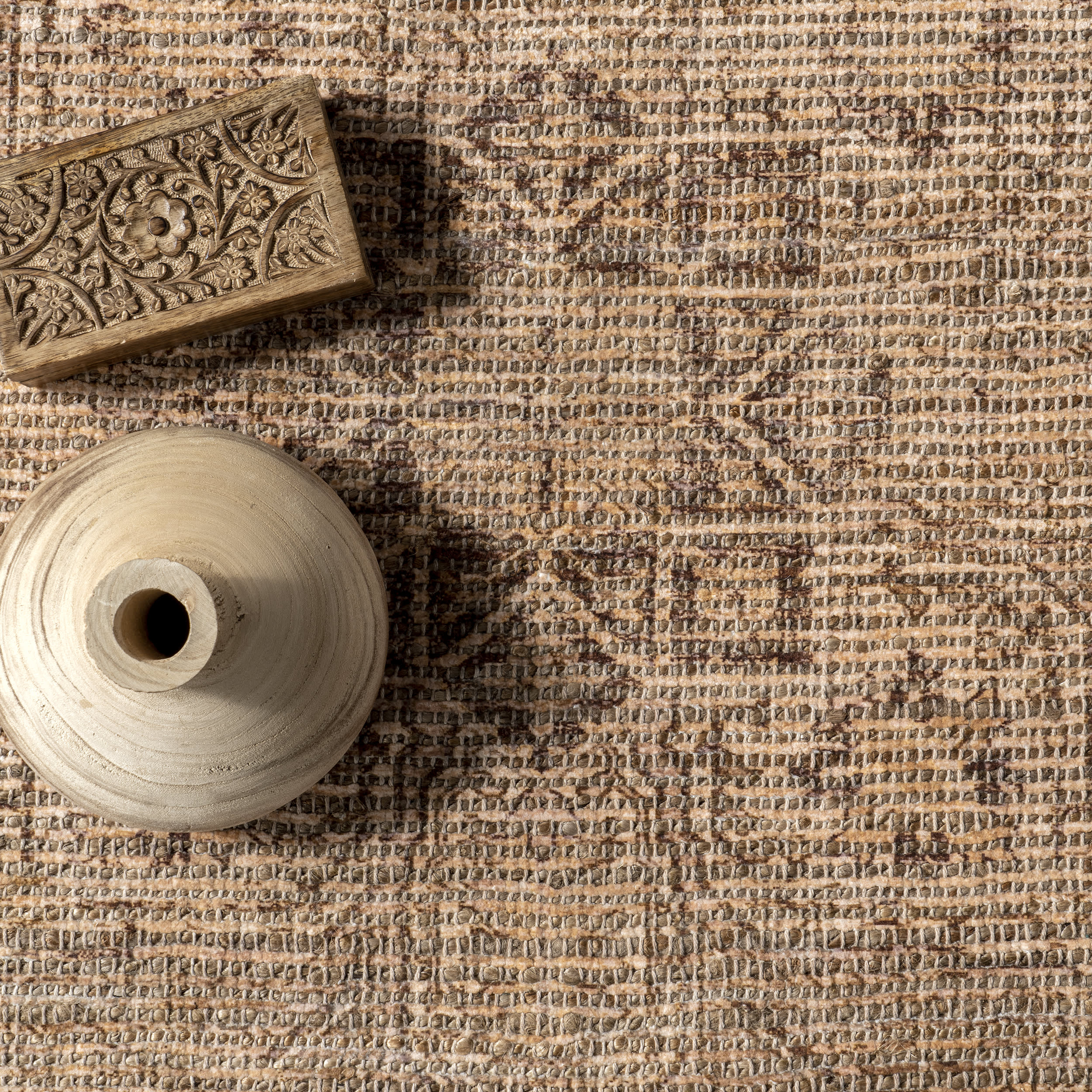 Lennox Medallion Tassel Rug | Natural - Image 6