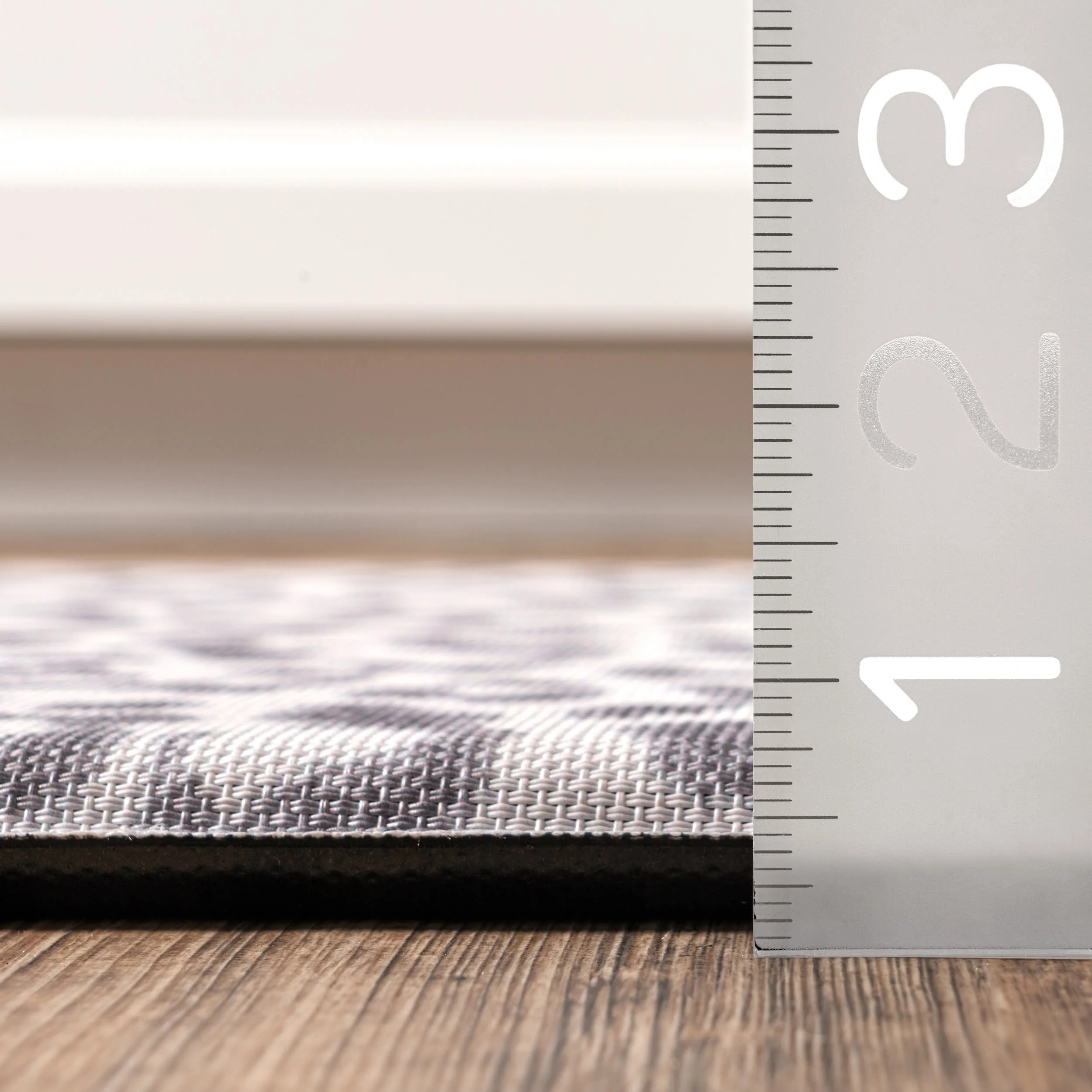 Leopard Printed Anti-Fatigue Mat | Light Grey - Image 4