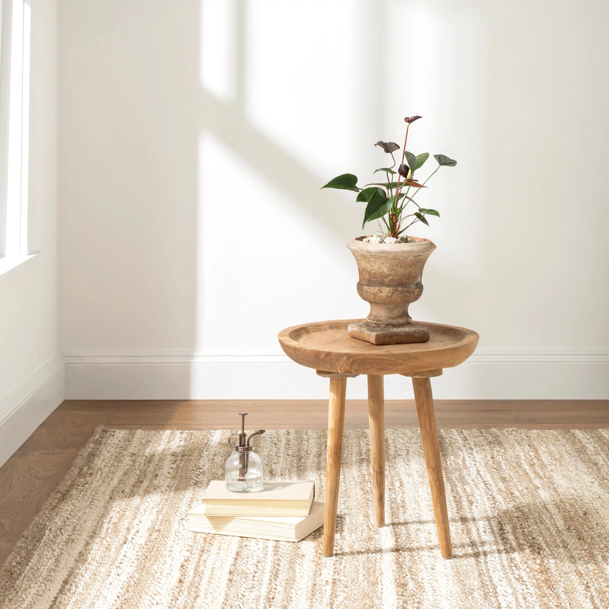 Lewis Handwoven Jute Rug | Natural - Image 4