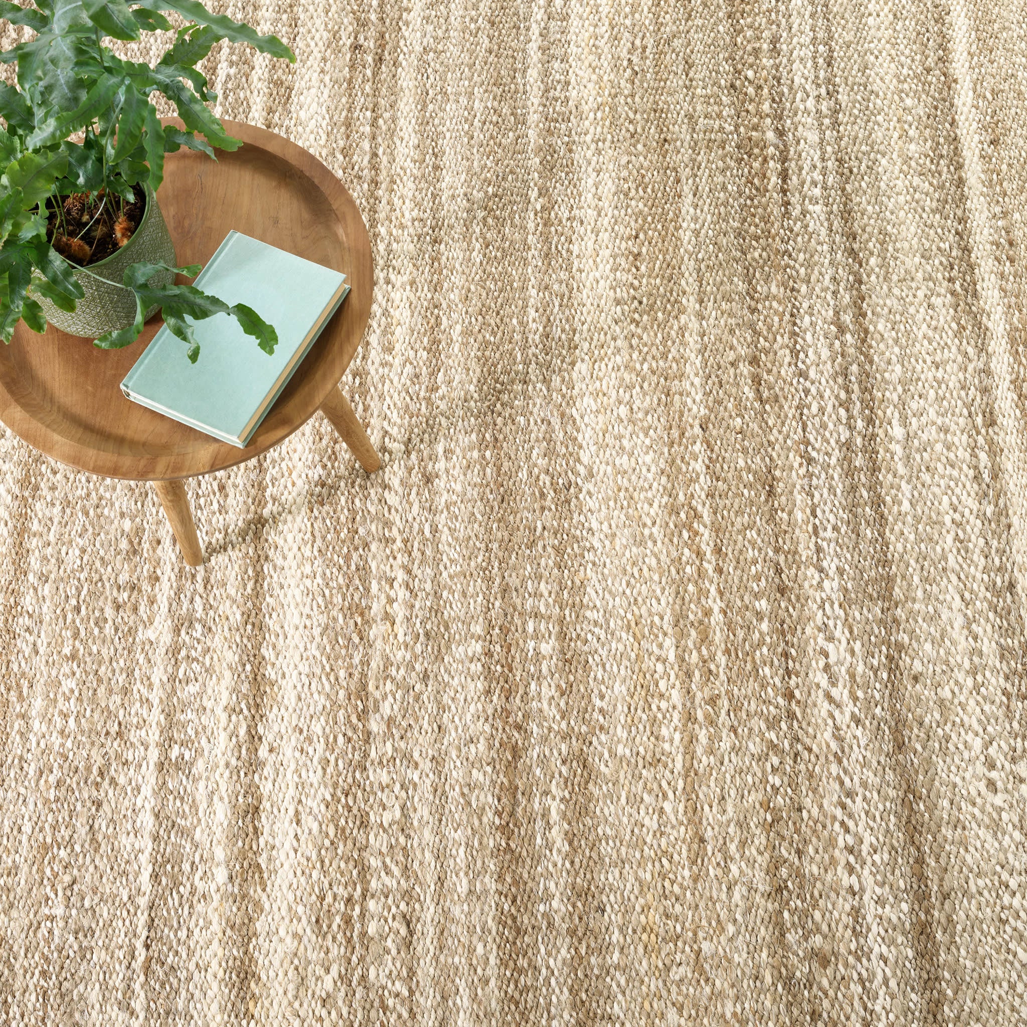 Lewis Handwoven Jute Rug | Natural - Image 5