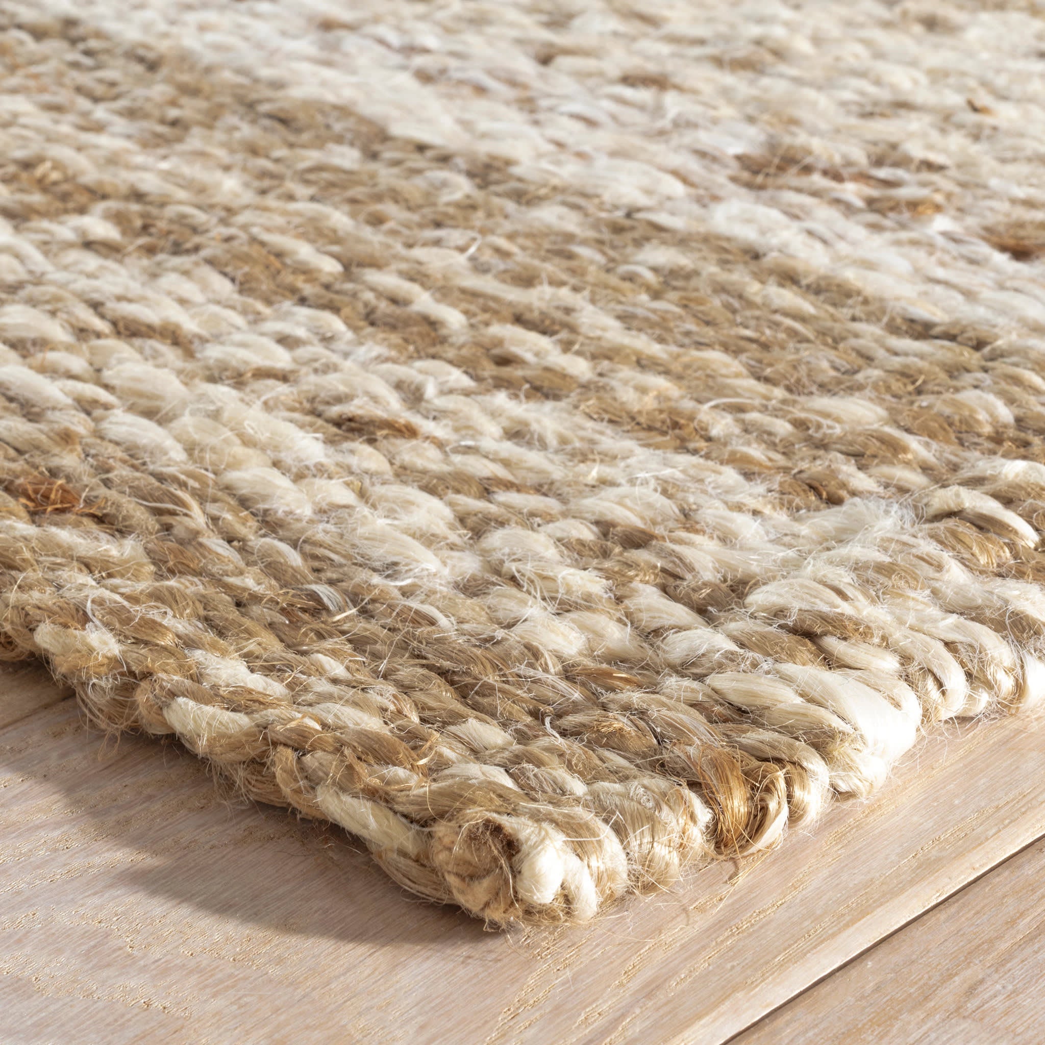 Lewis Handwoven Jute Rug | Natural - Image 7