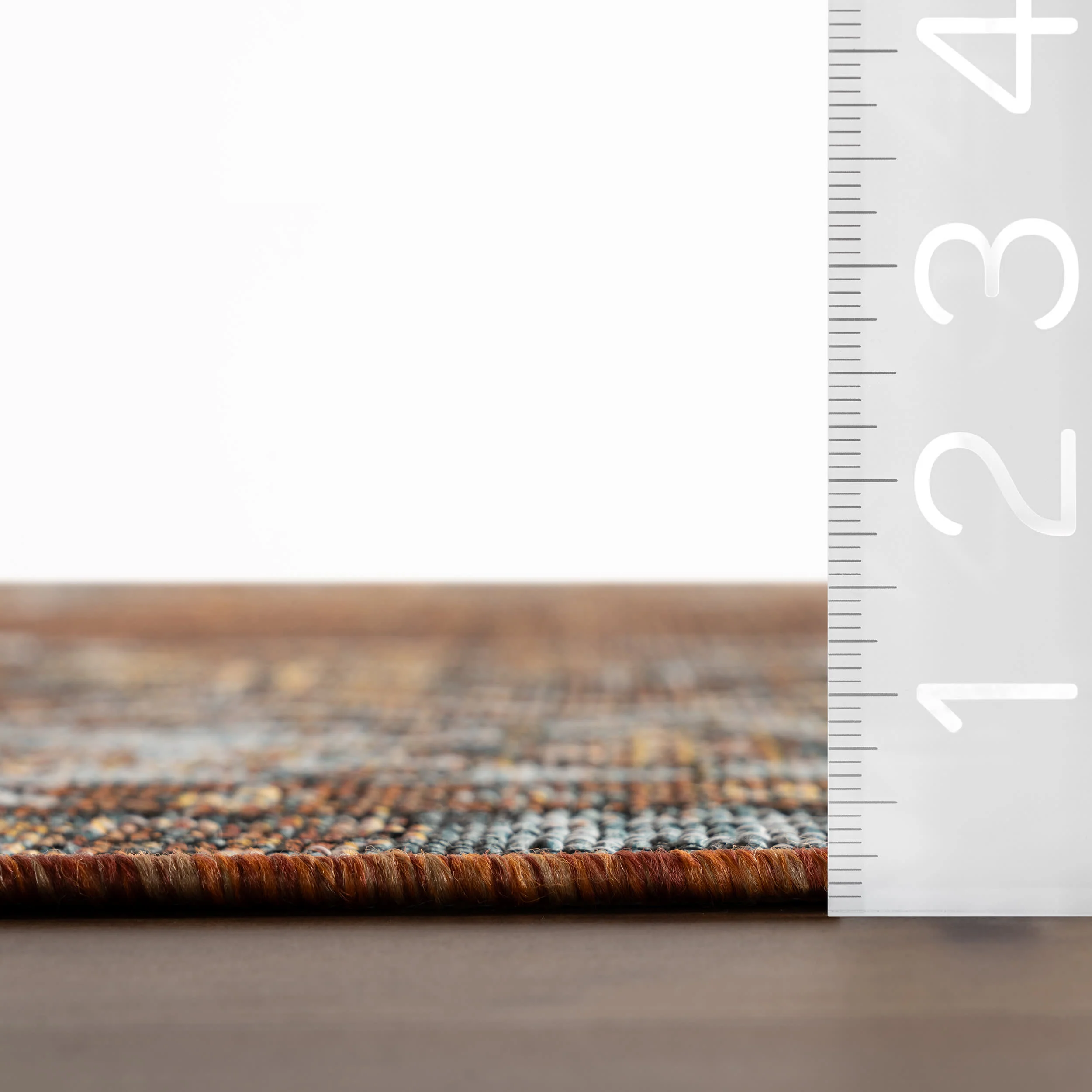Liamara Traditional Medallion Indoor/Outdoor Rug | Brown - Image 6