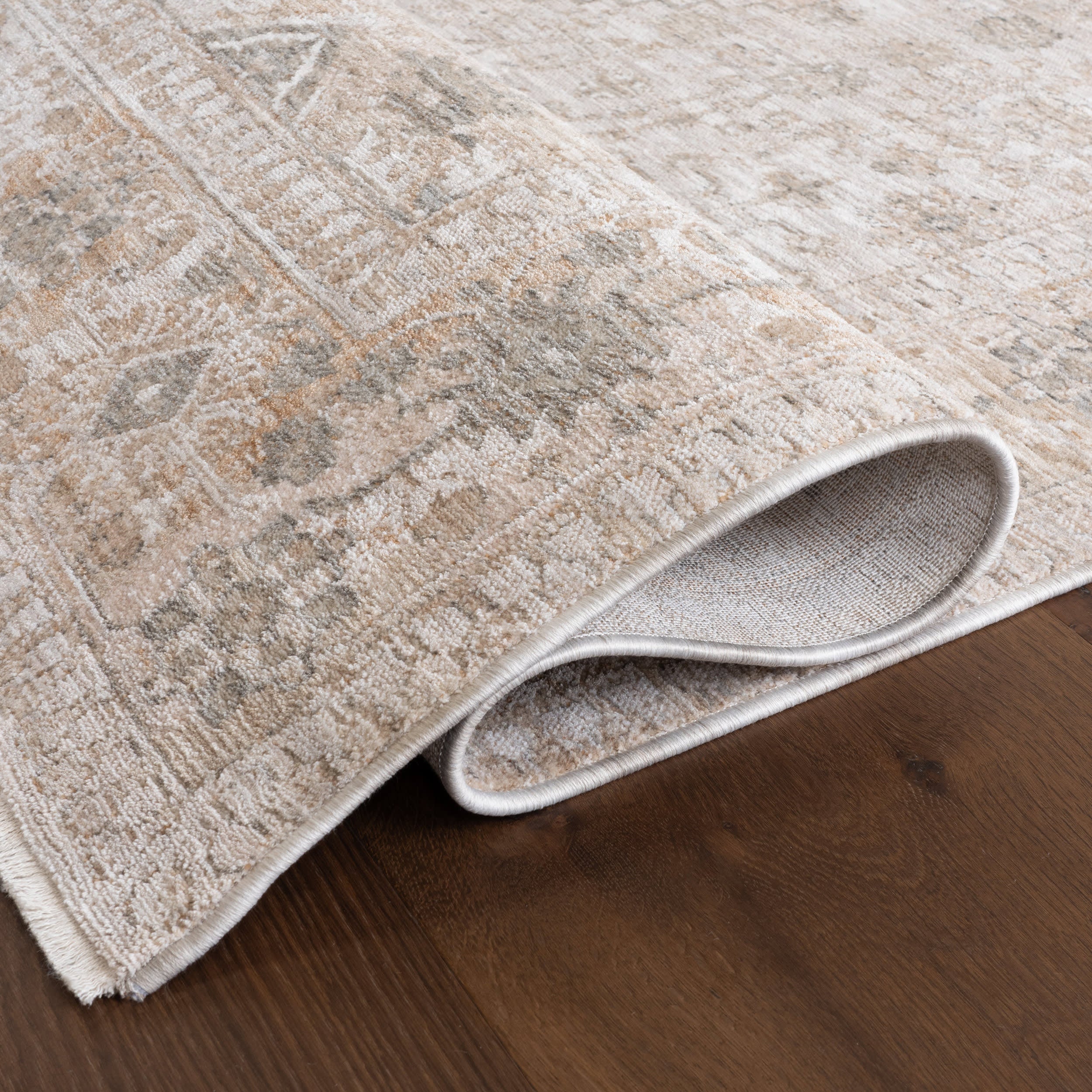 Lilianna Vintage Rug | Light Beige - Image 9