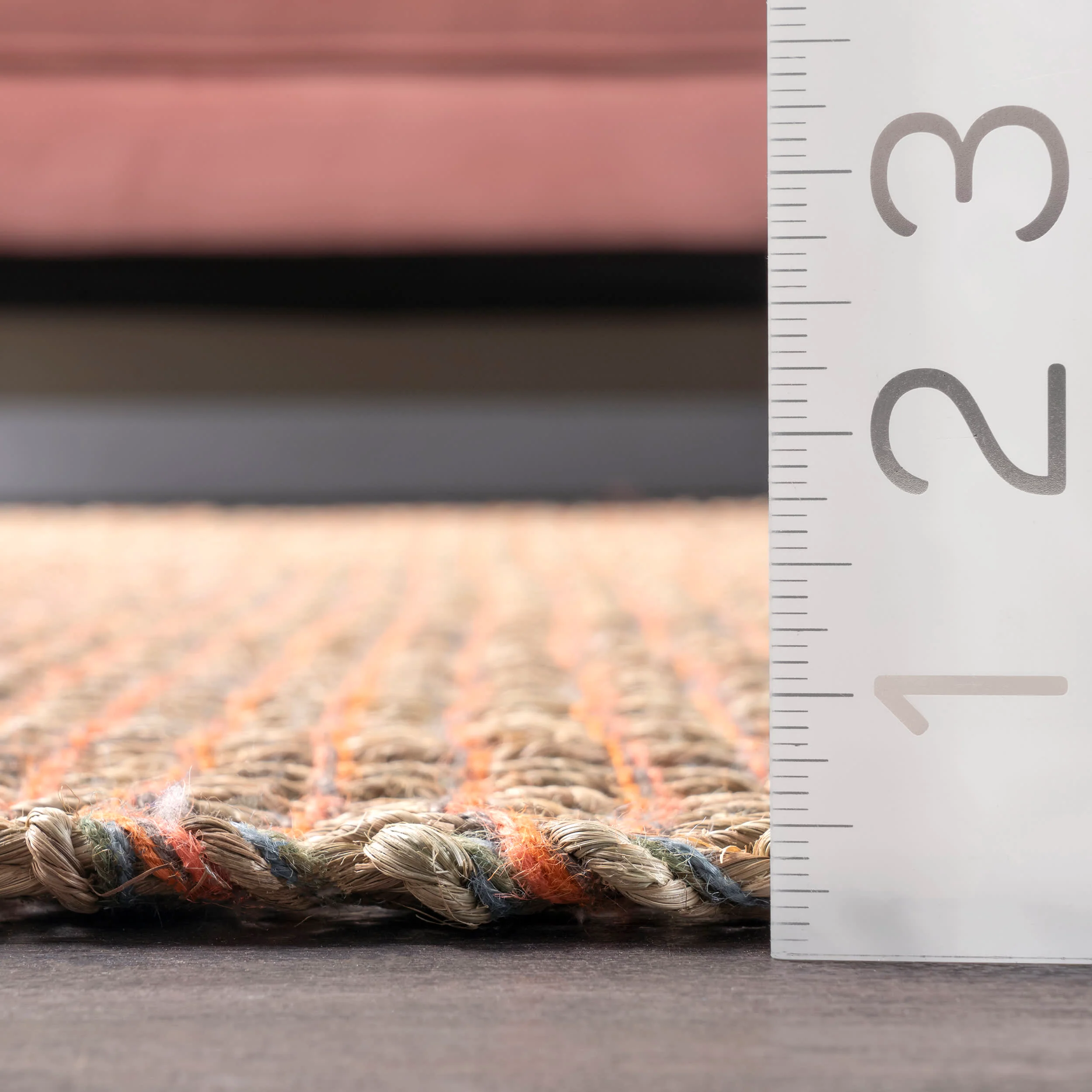Lilly Seagrass Fringed Rug | Natural - Image 5