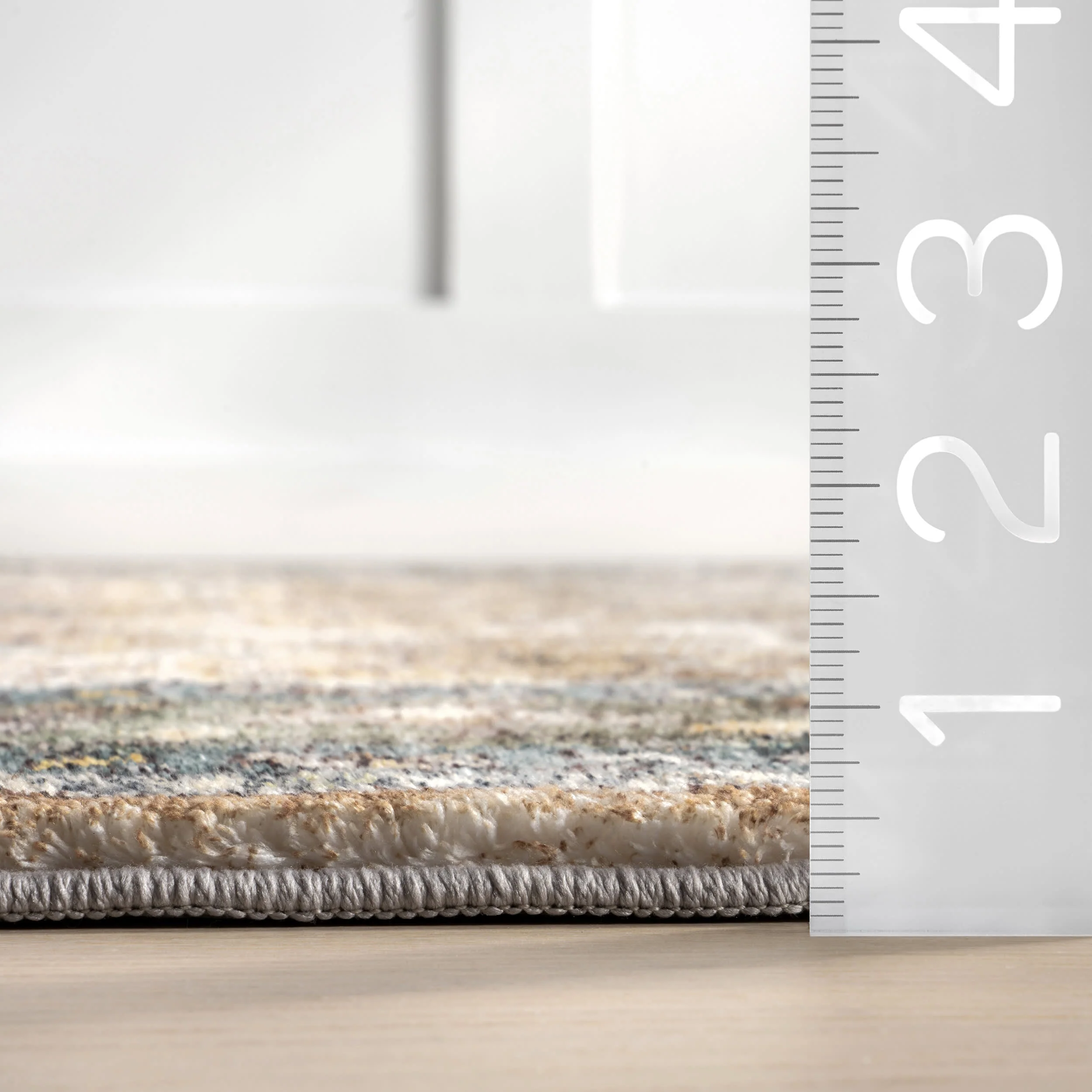 Lilou Medallion Washable Rug | Brown - Image 6